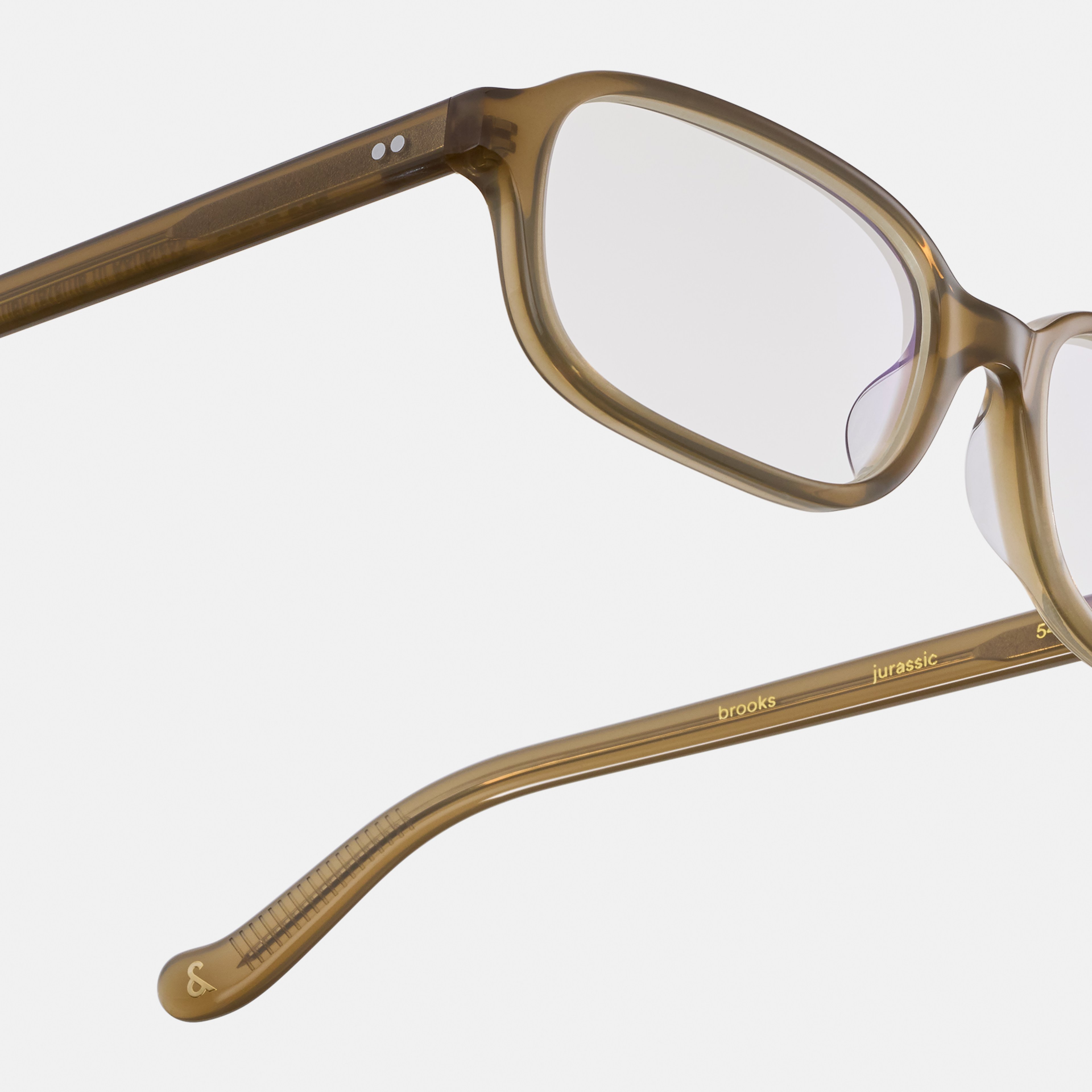 Ace & Tate Glasses | Rectangle Acetate in Green