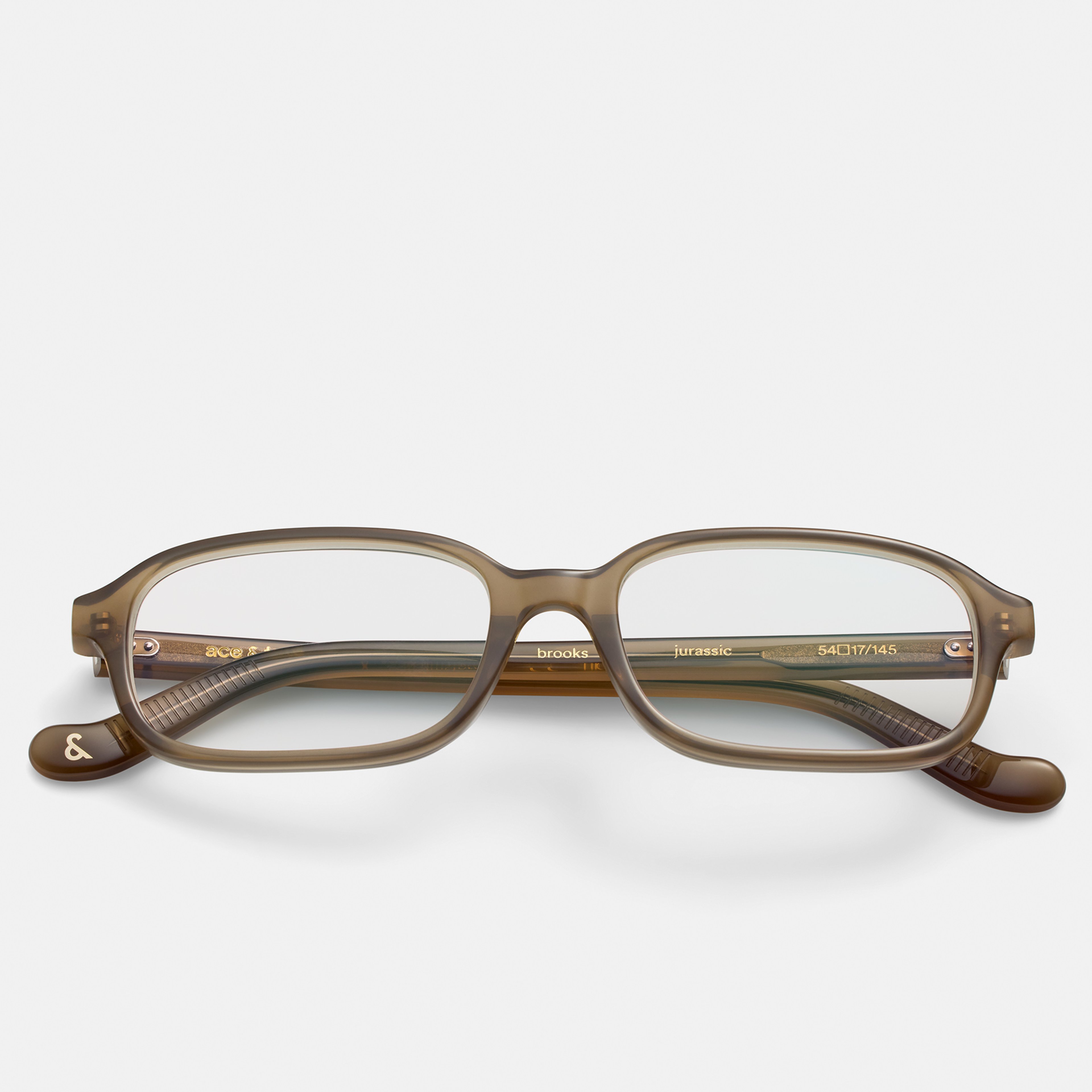Ace & Tate Glasses | Rectangle Acetate in Green