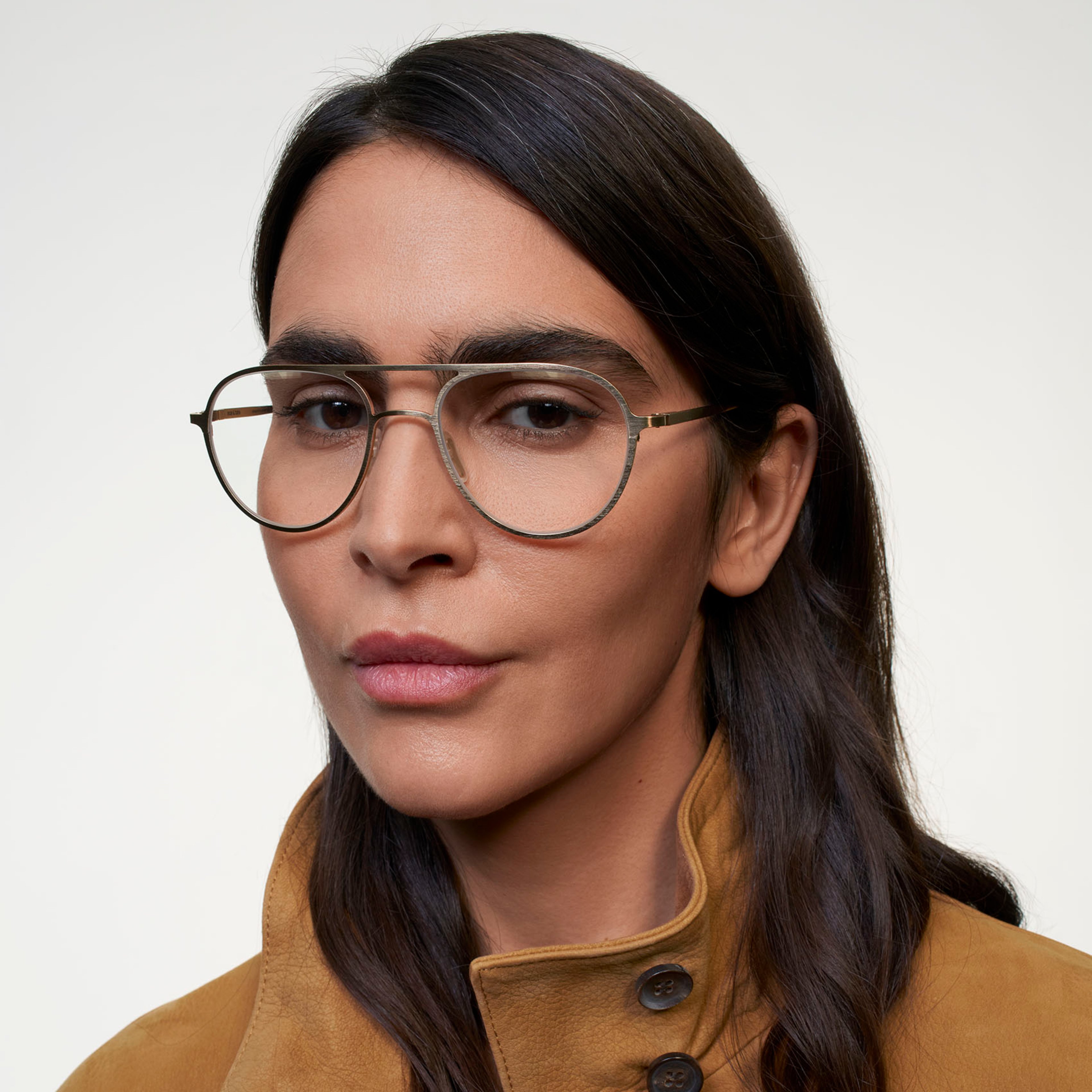 Ace & Tate Glasses |  Metal in Gold