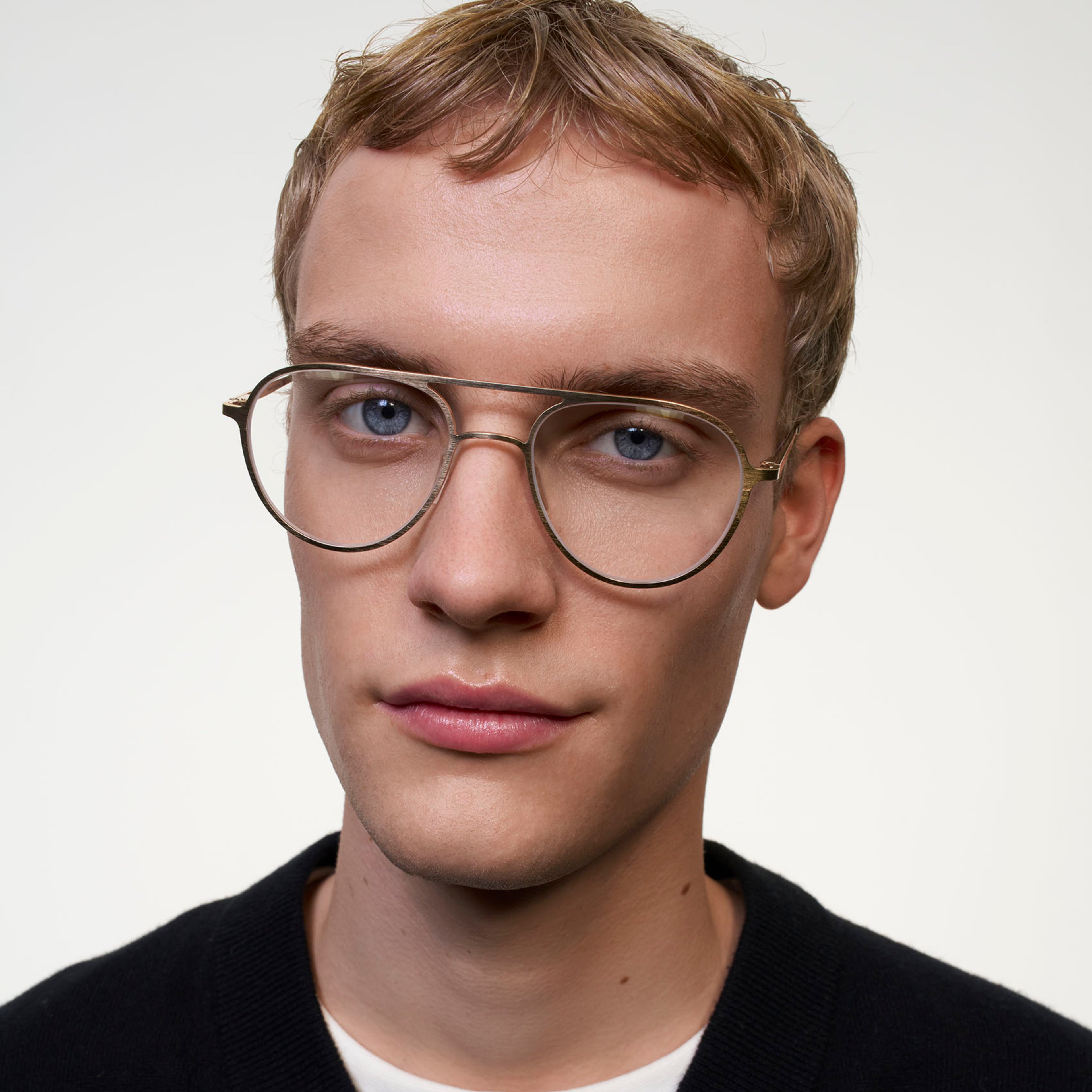 Ace & Tate Glasses |  Metal in Gold