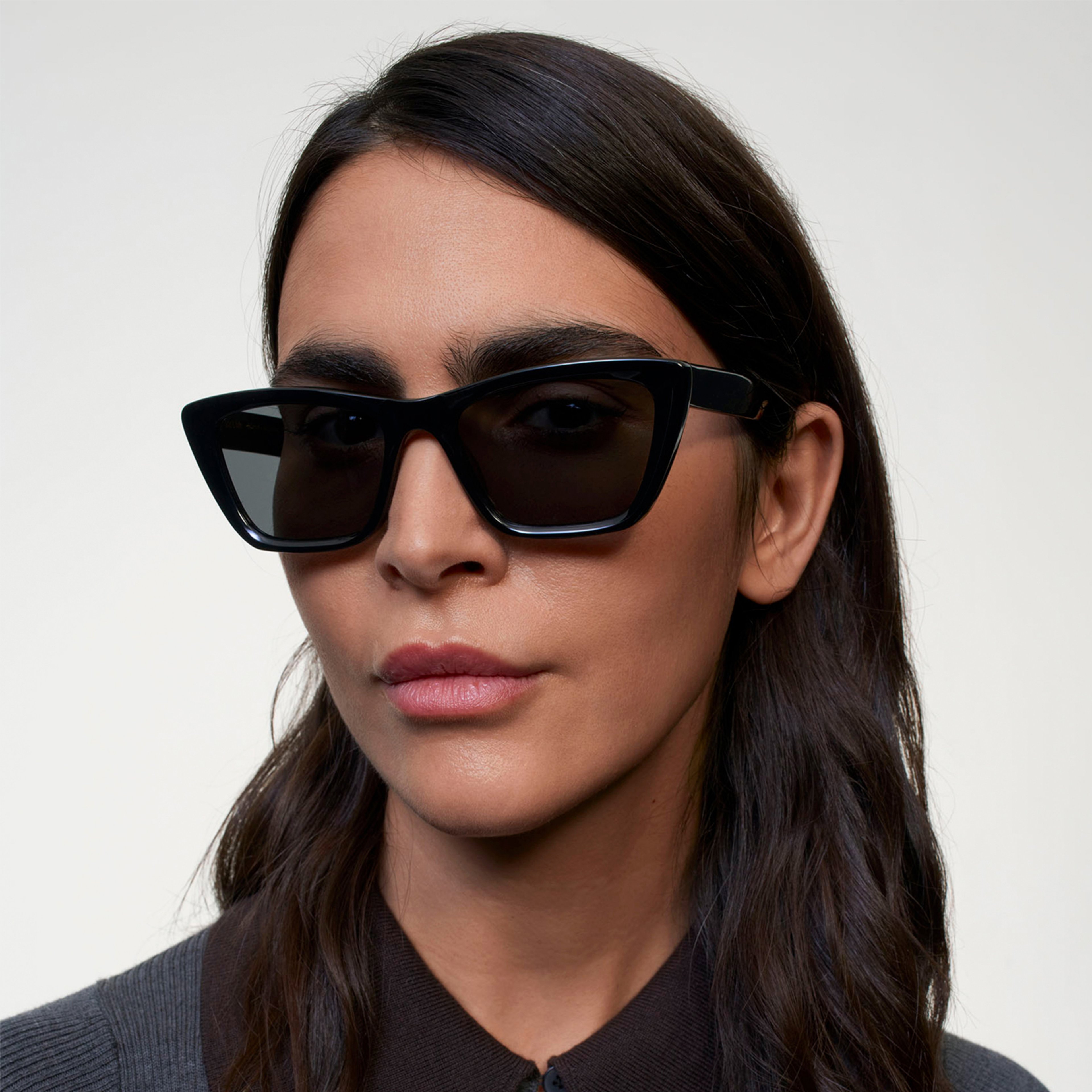 Ace & Tate Sunglasses |  Acetate in Black