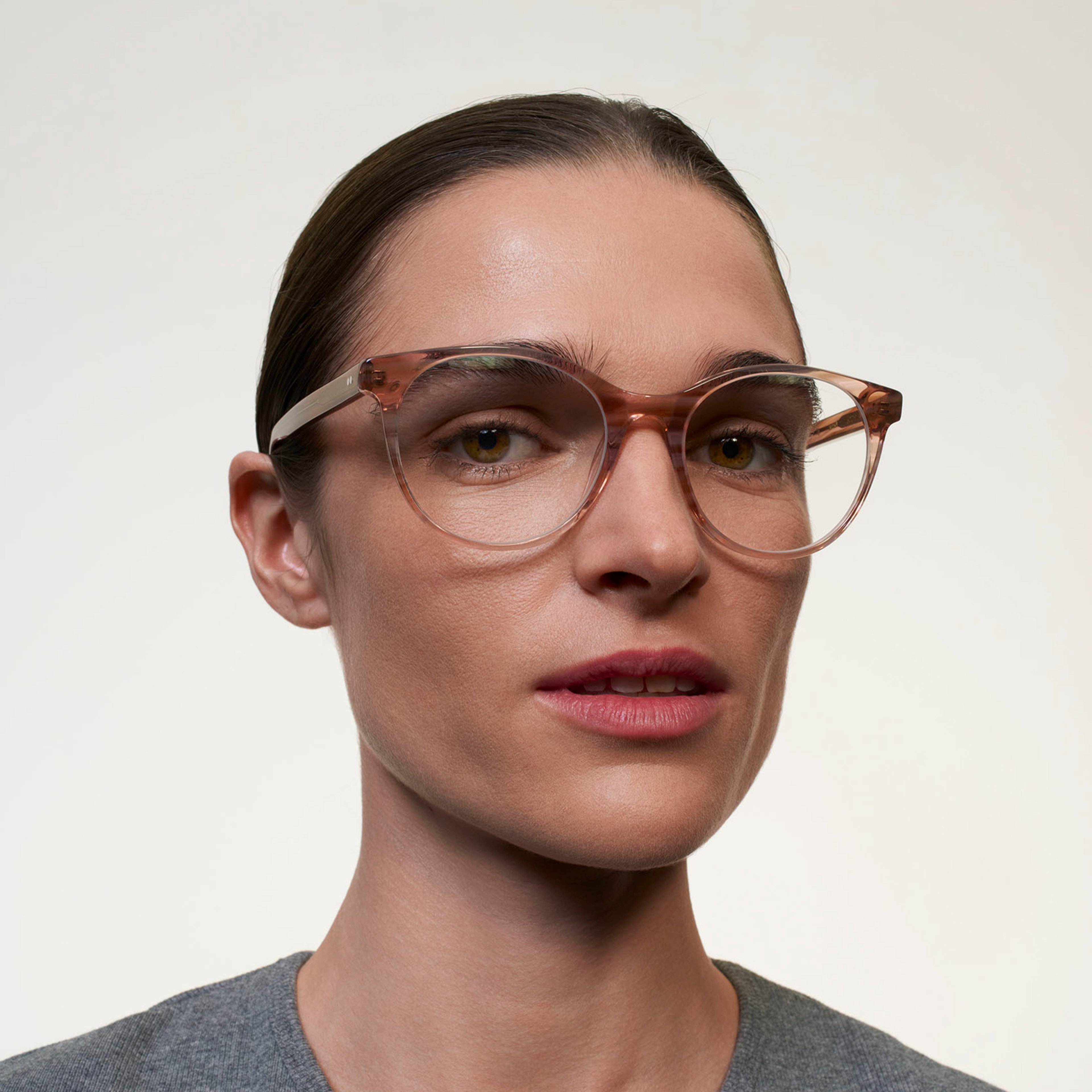 Ace & Tate Optiques | Ronde Acétate in Rose