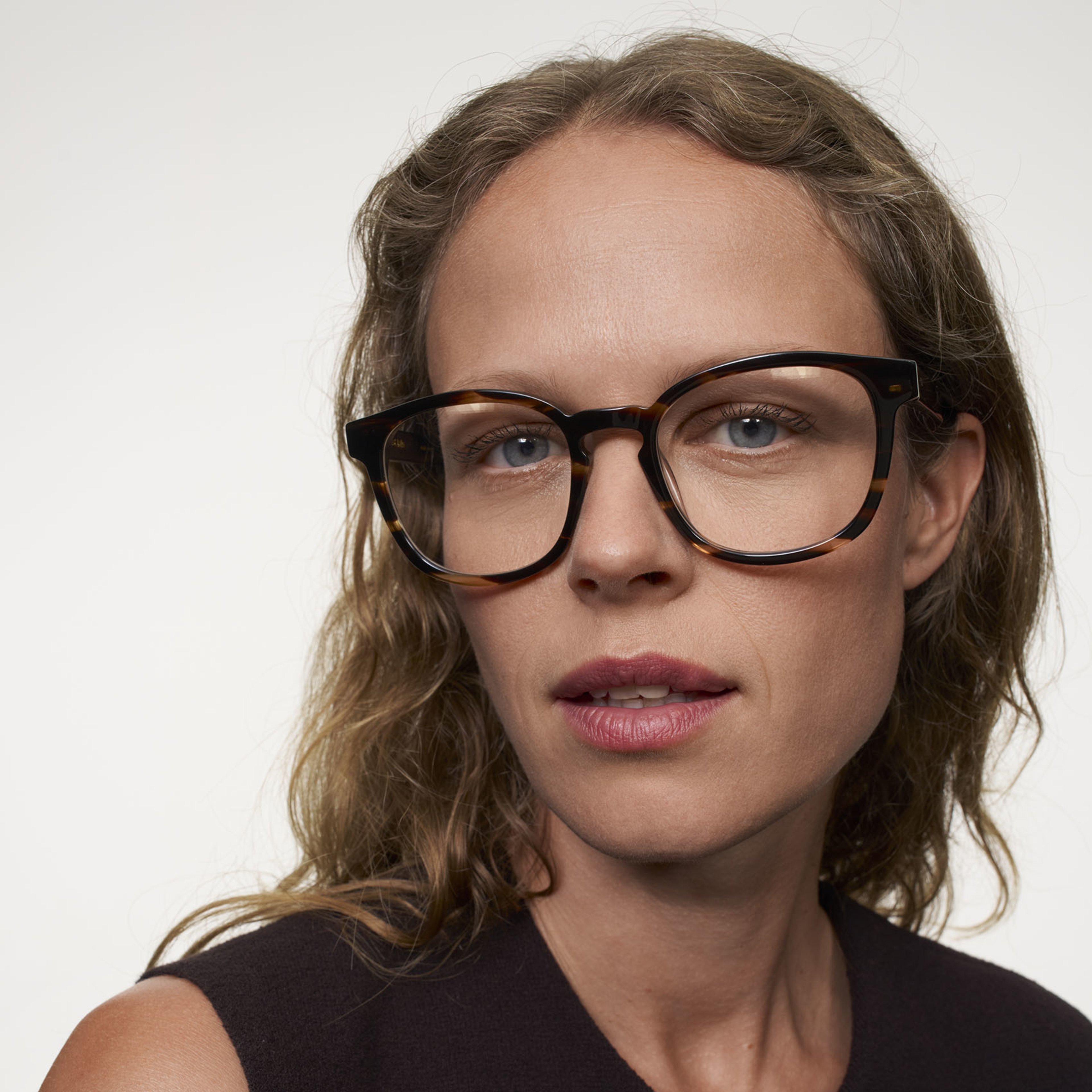 Ace & Tate Glasses | Square Acetate in Black, Brown, multicolor, Orange, Yellow