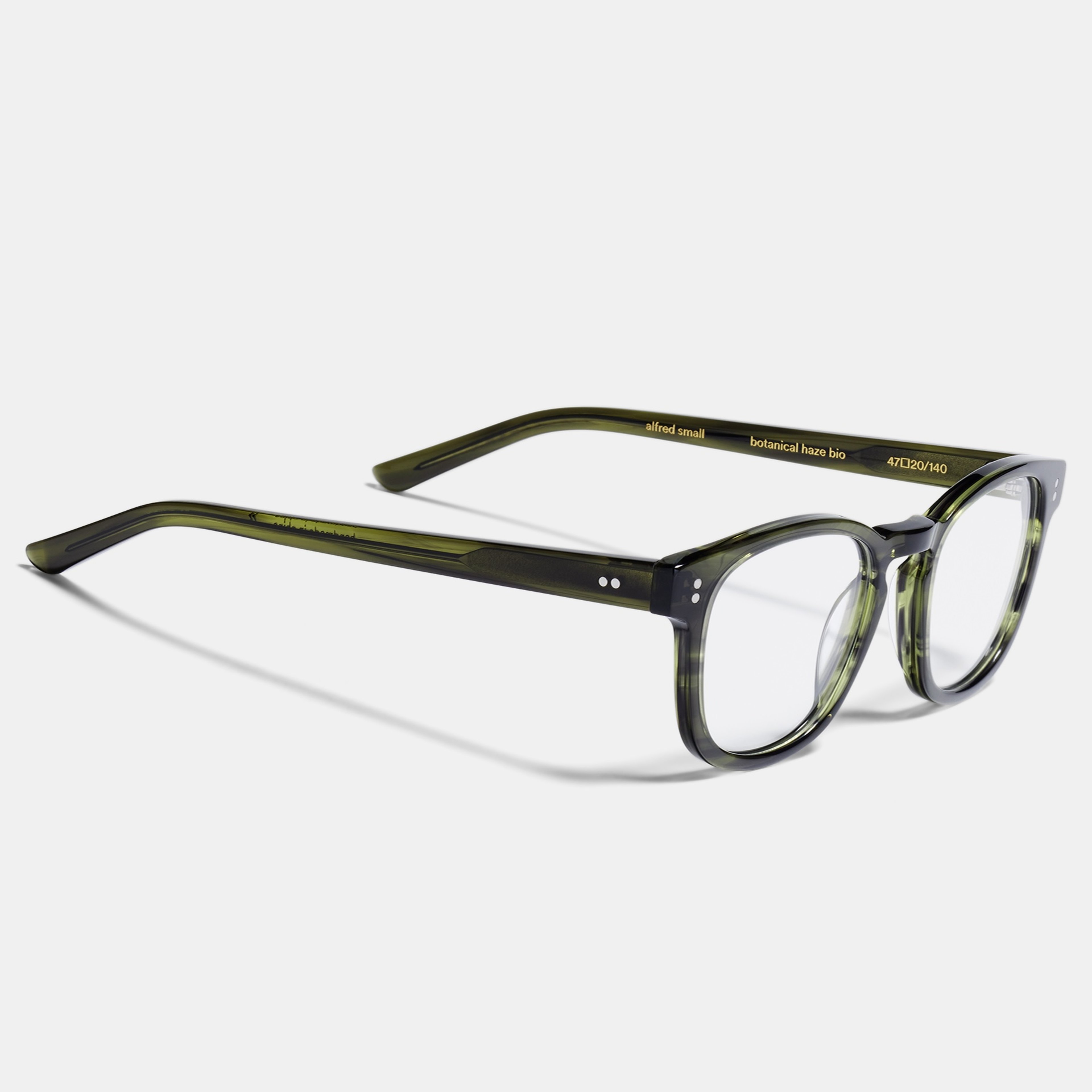 Ace & Tate Glasses | Square Acetate in Green