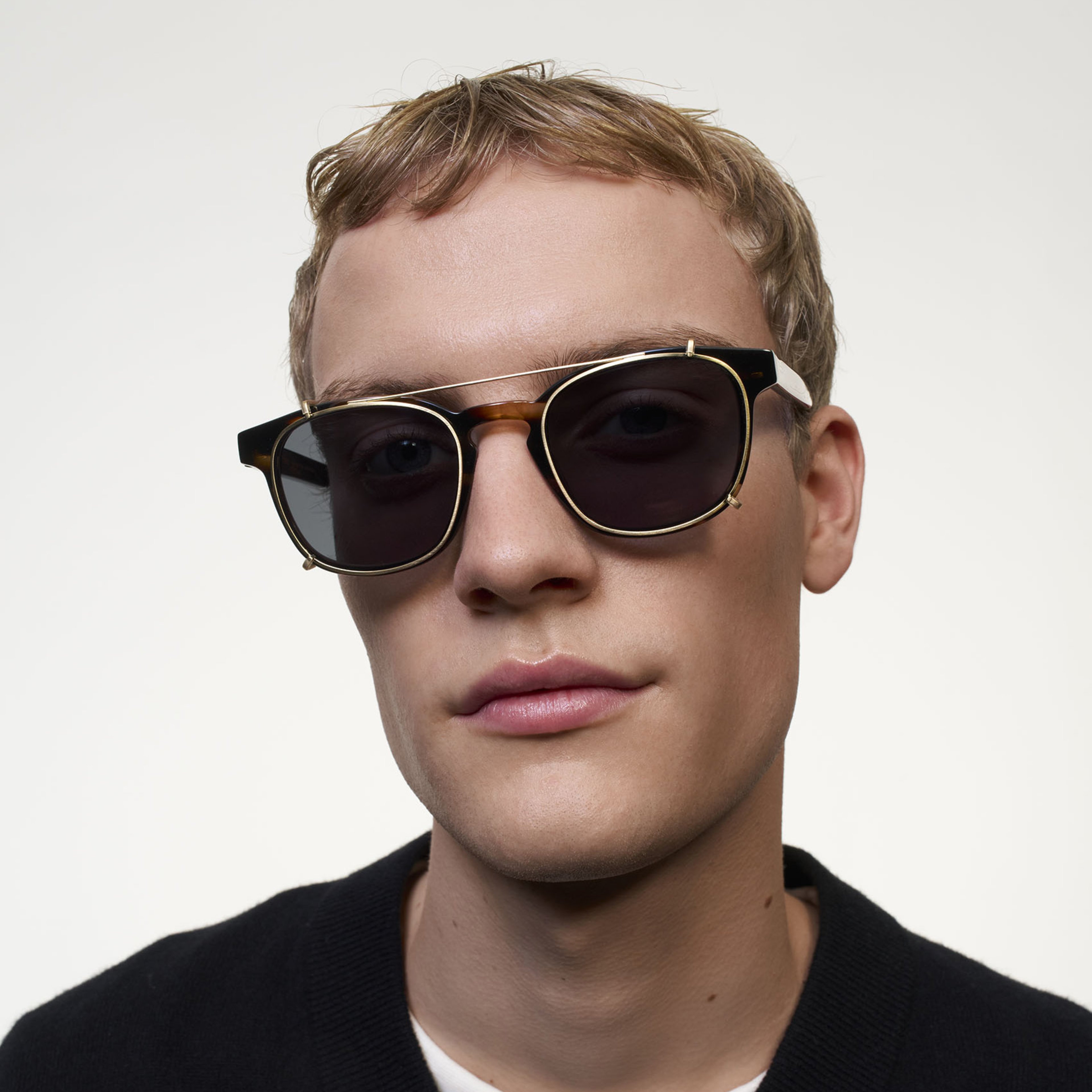 Ace & Tate Clip-on sunglasses