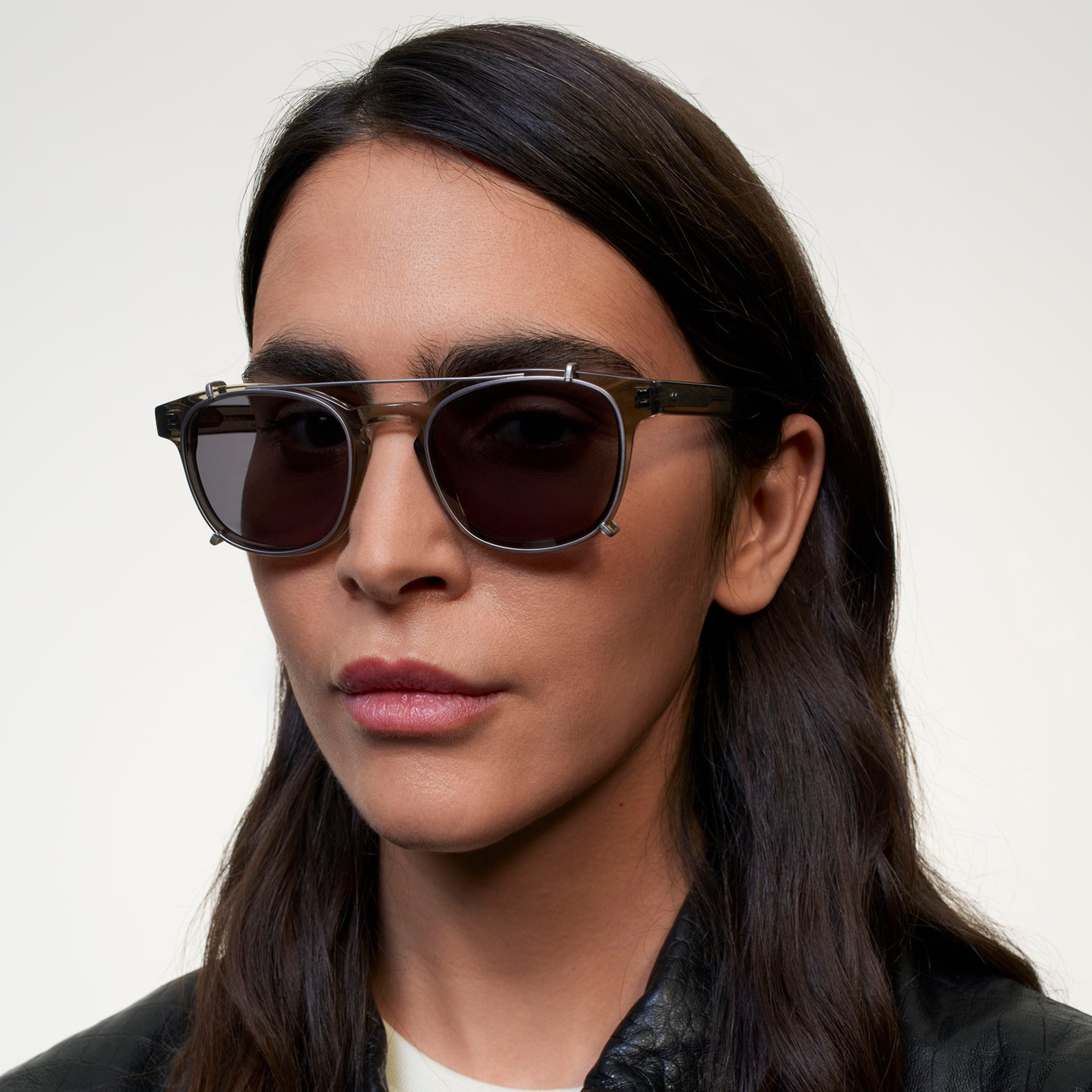 Ace & Tate Clip-on sunglasses