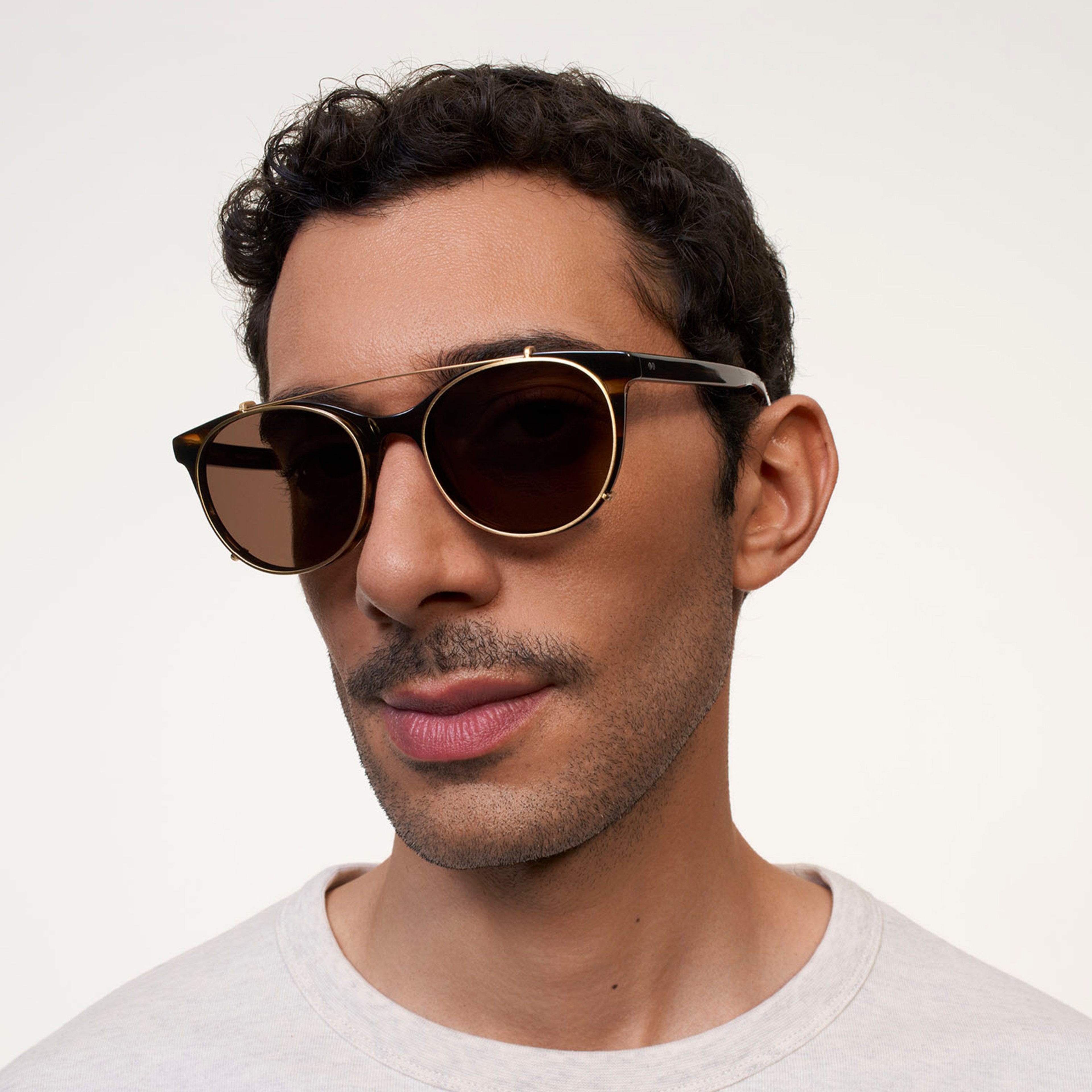 Ace & Tate Clip-on sunglasses
