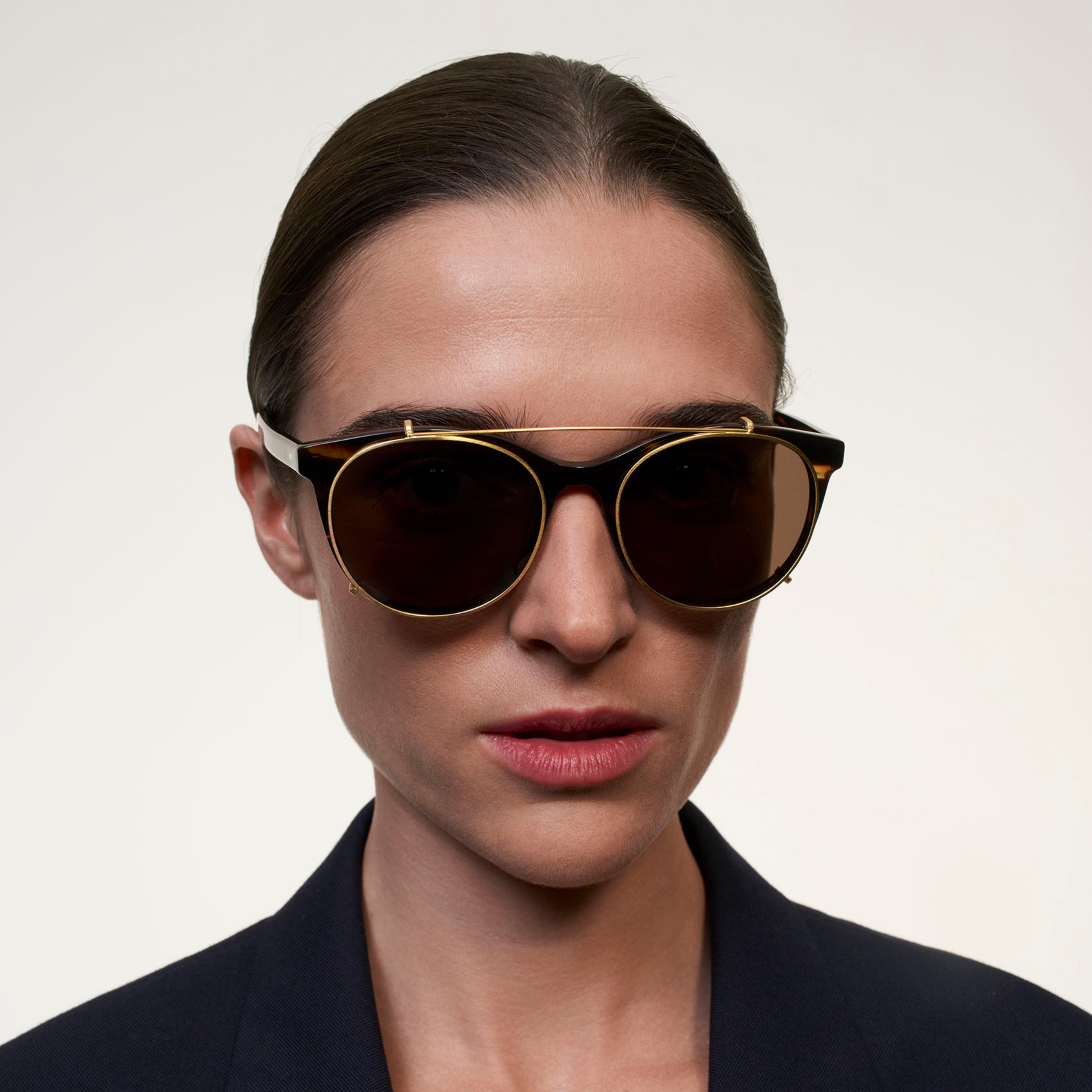 Ace & Tate Clip-on sunglasses