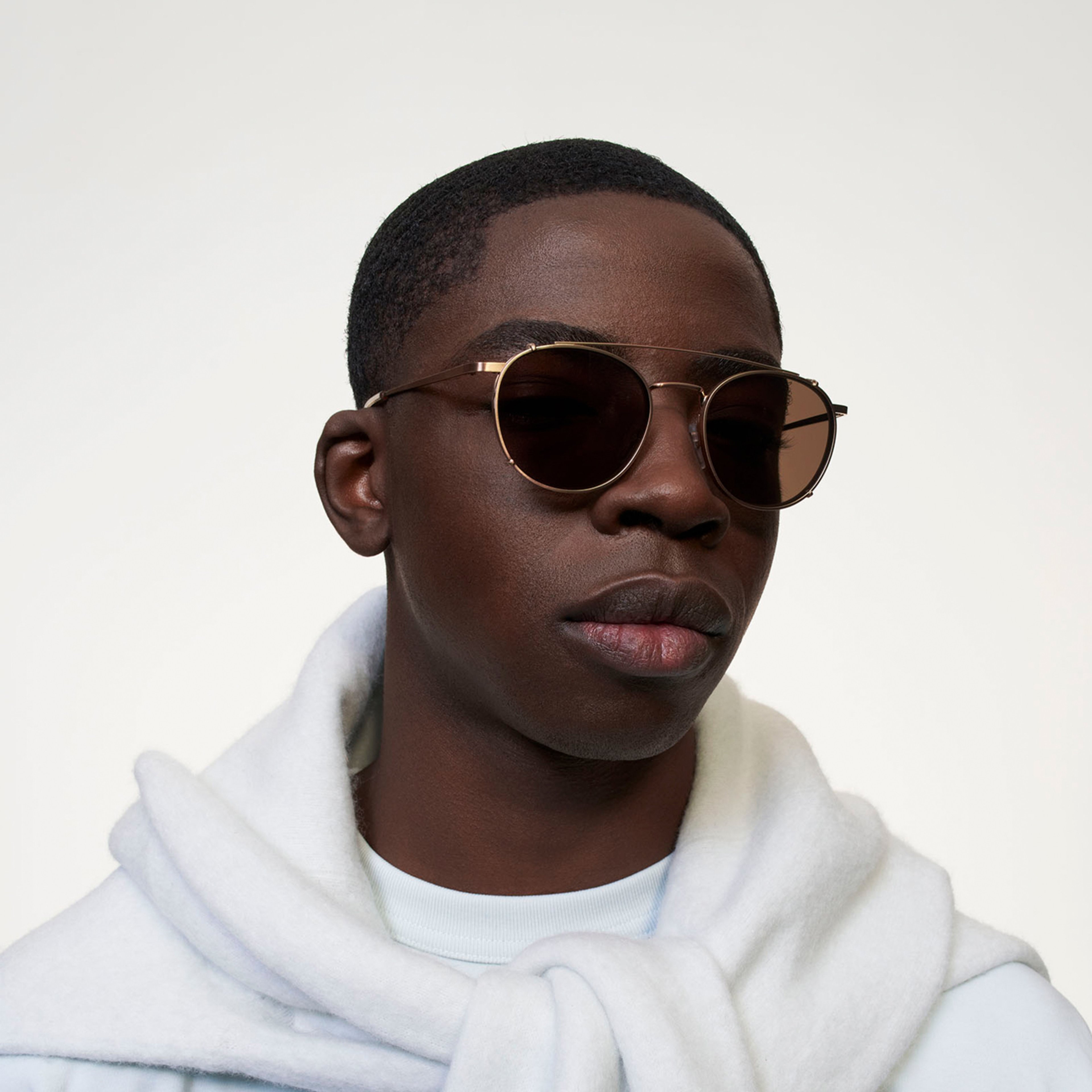 Ace & Tate Clip-on sunglasses