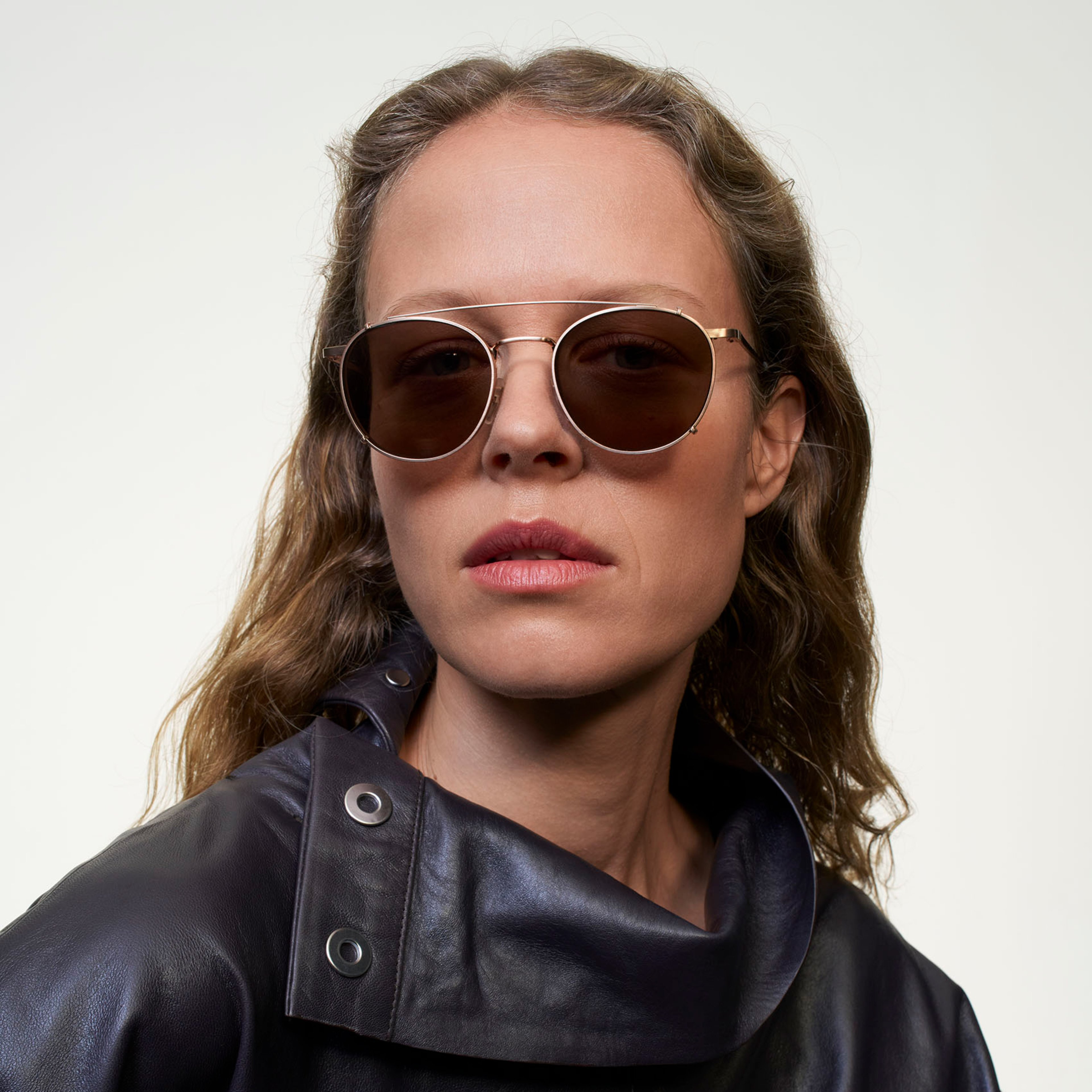 Ace & Tate Clip-on sunglasses