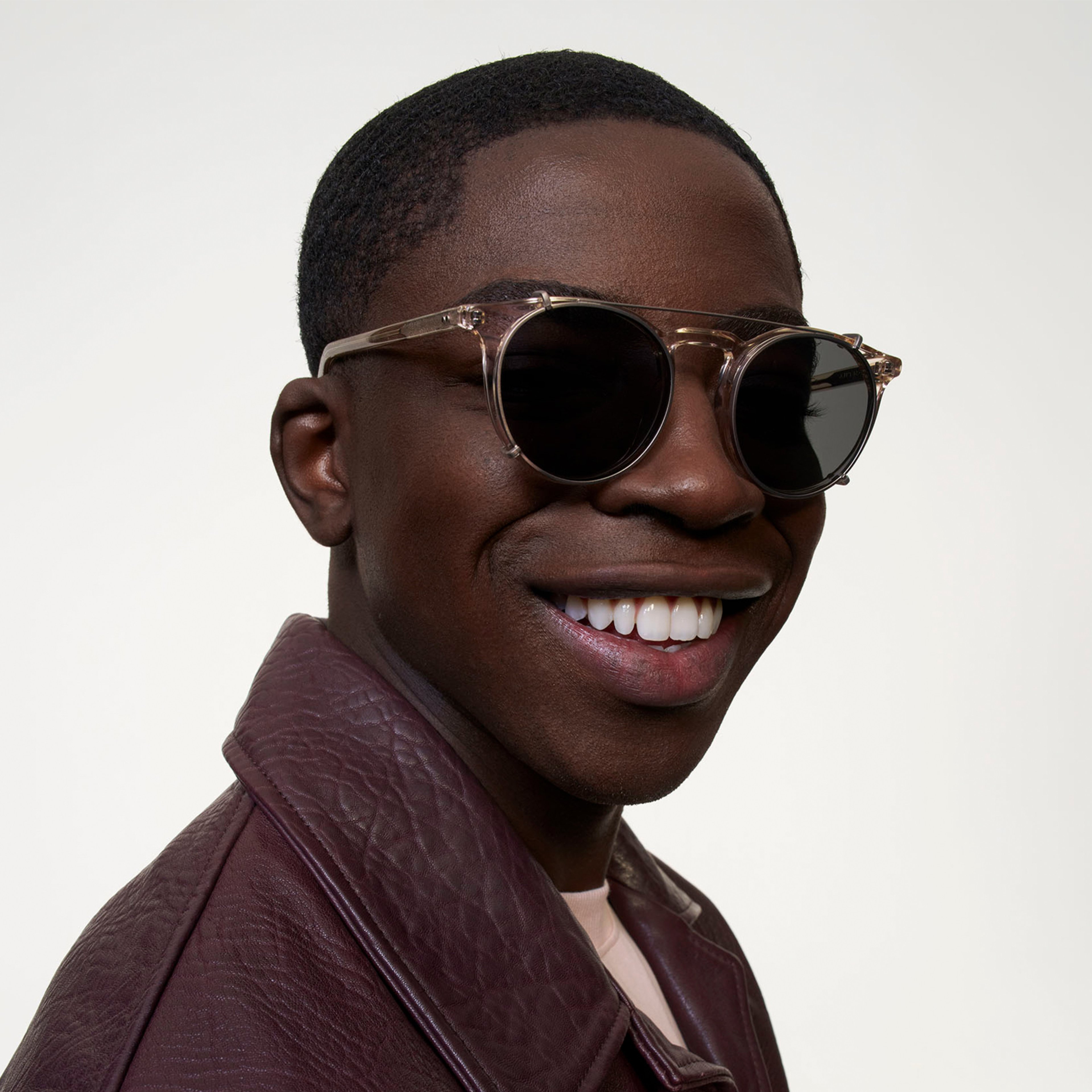 Ace & Tate Clip-on sunglasses