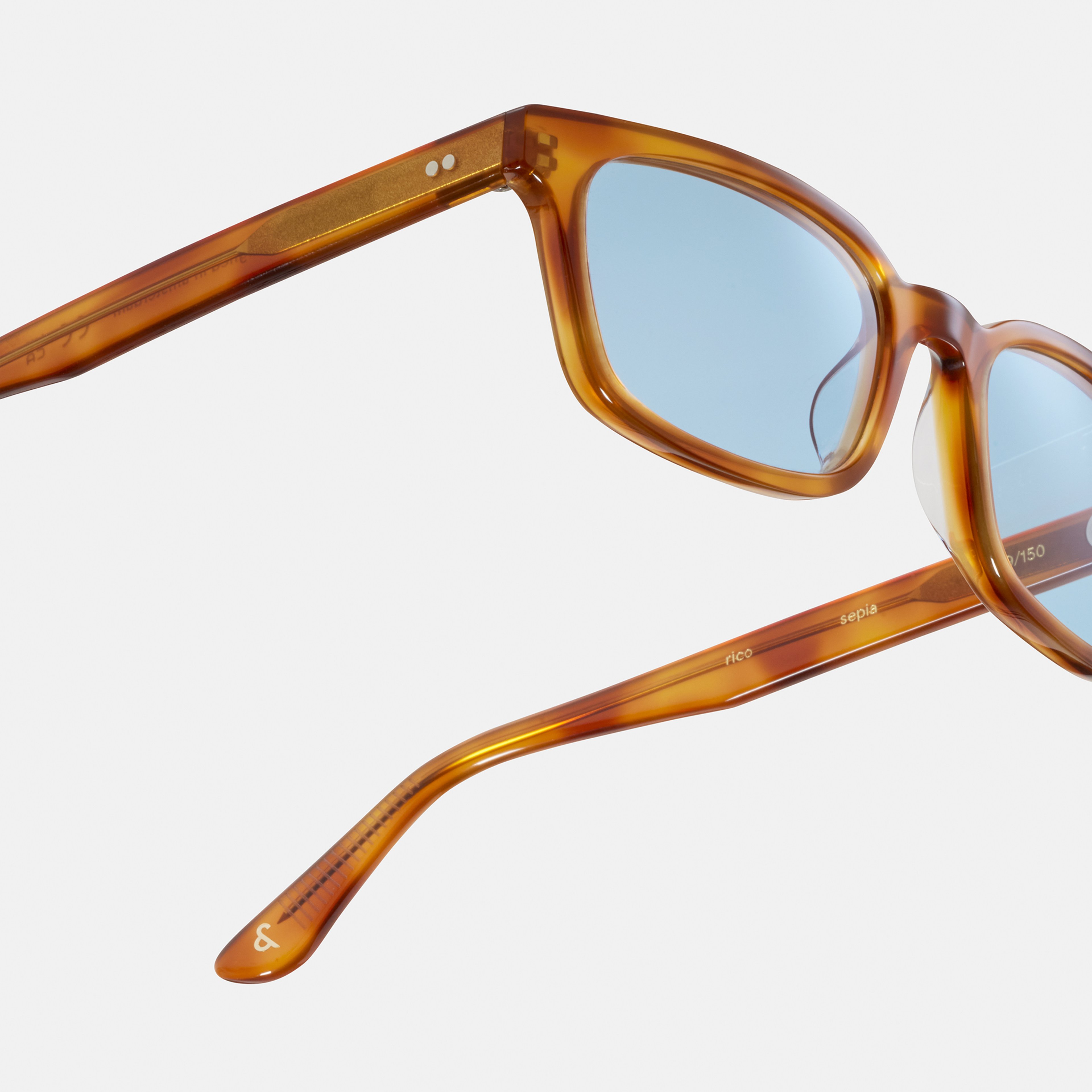 Ace & Tate Sunglasses | Square Acetate in Brown