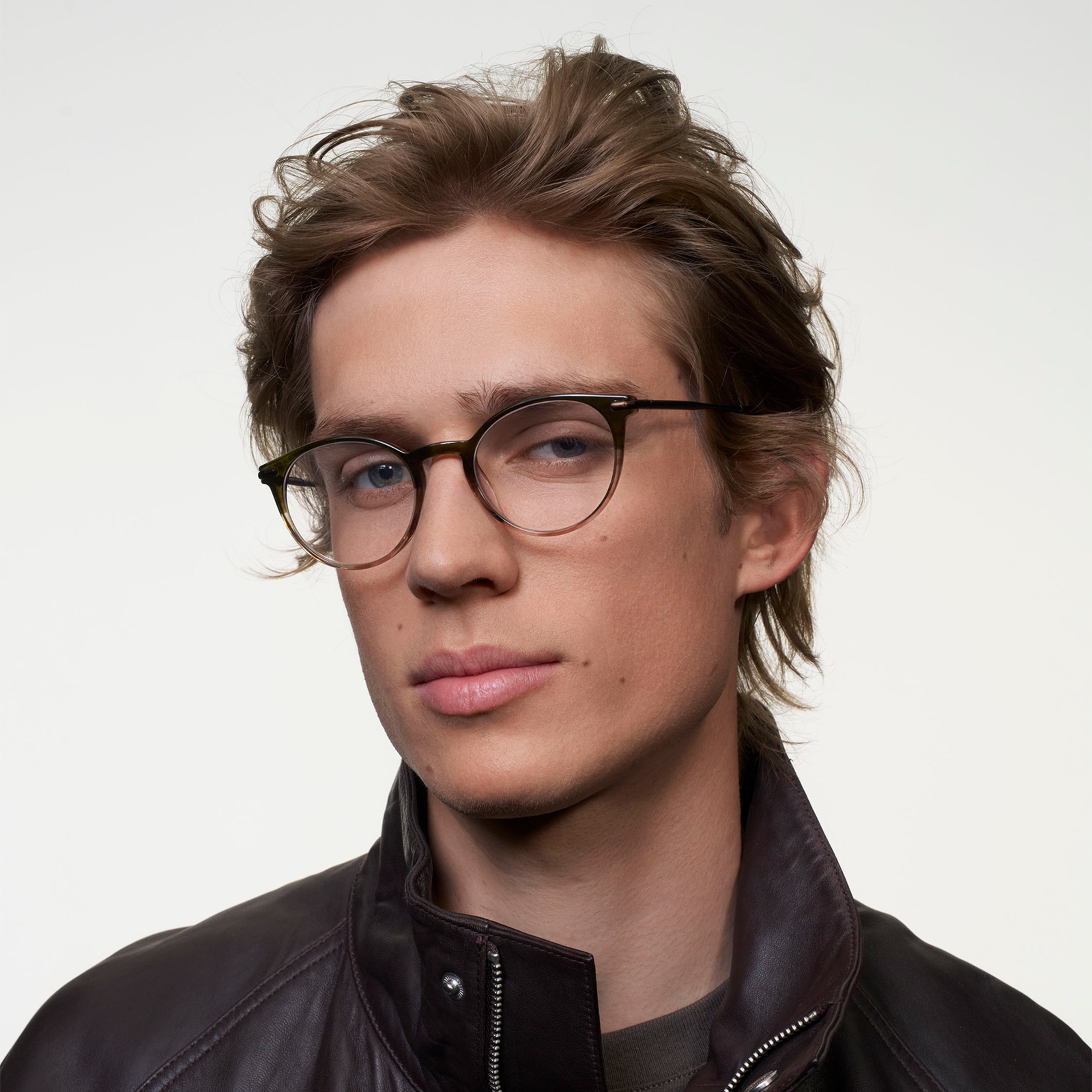 Morrison Olive Gradient | Acetate Glasses | Ace & Tate