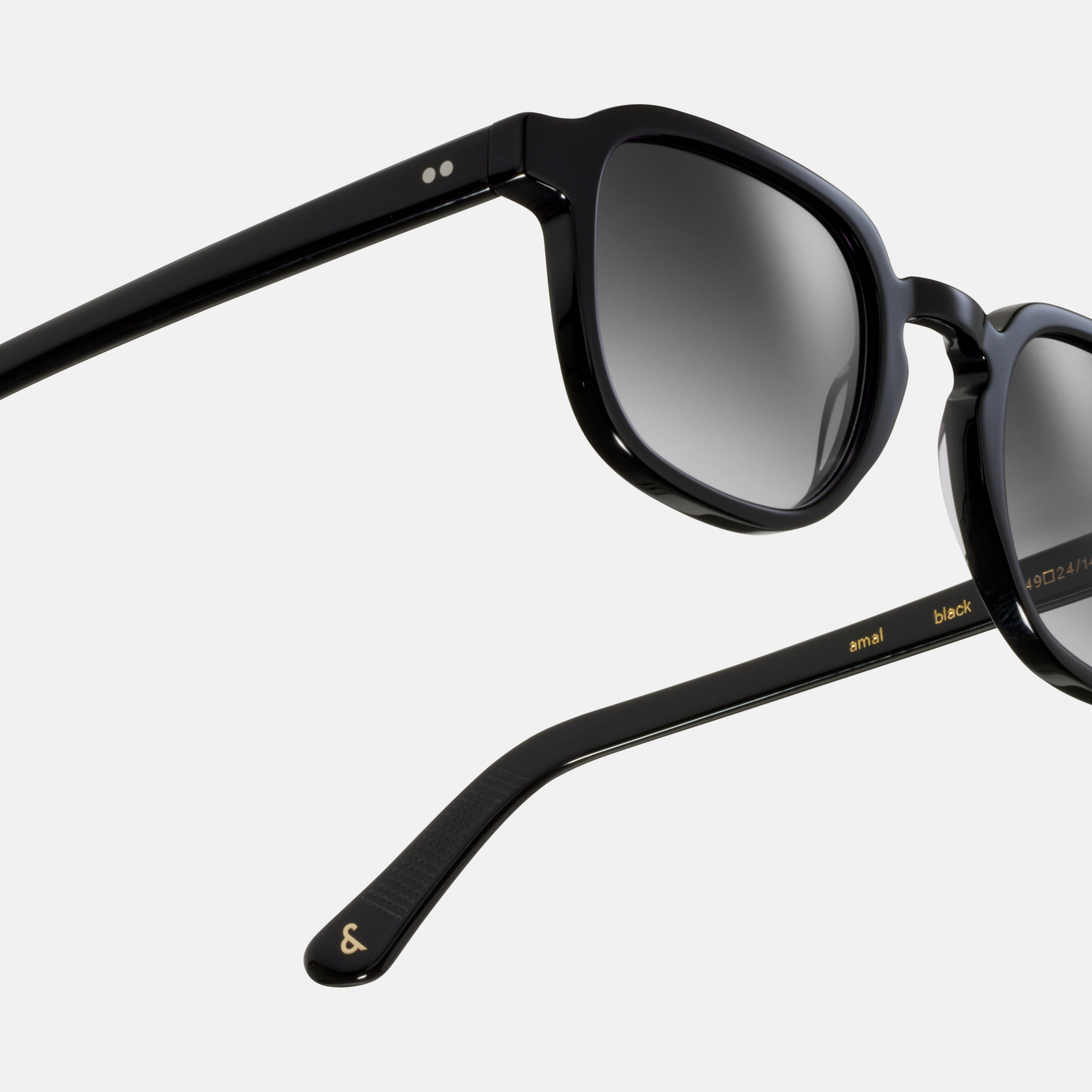Ace & Tate Sunglasses |  Acetate in Black