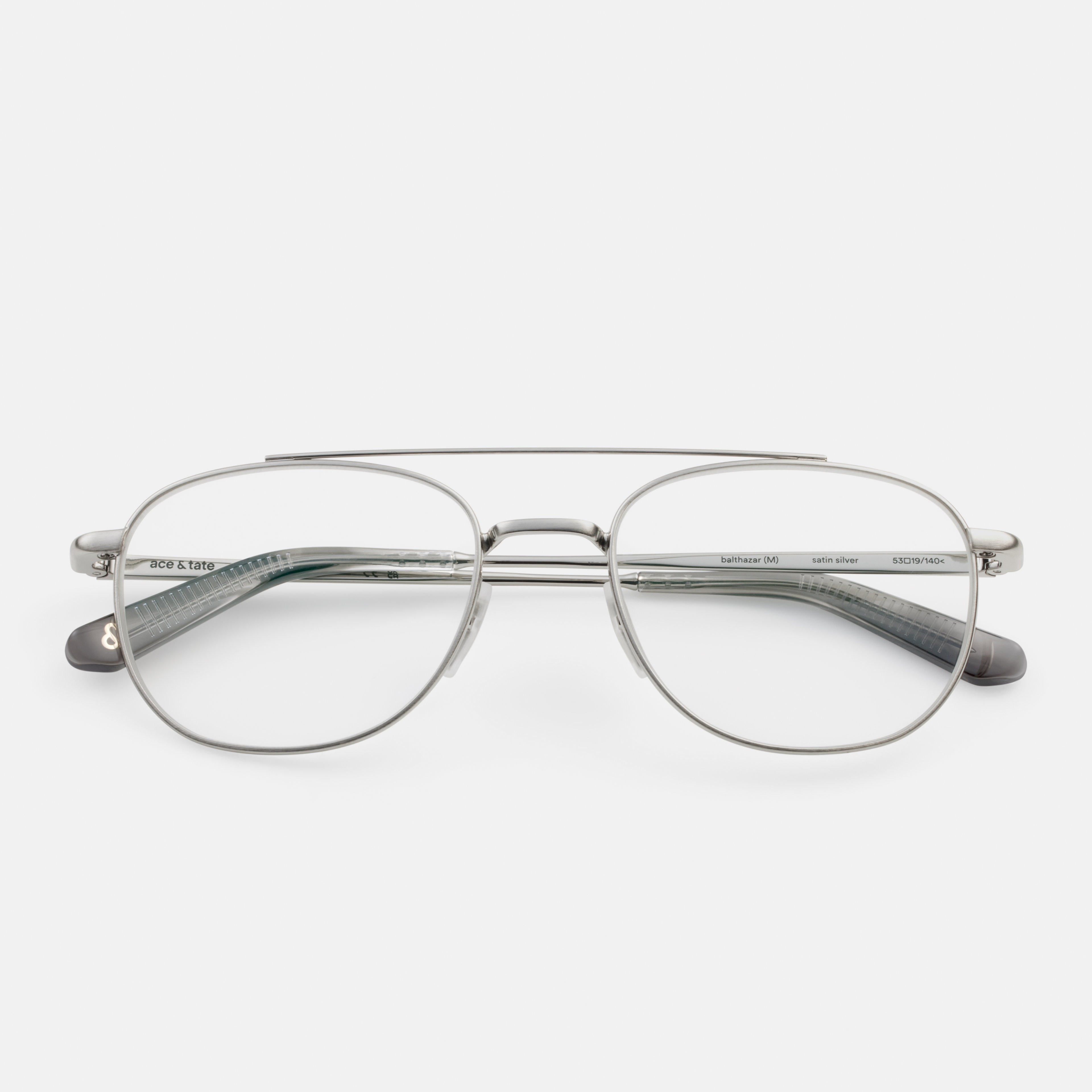 Ace & Tate Brillen |  Metall in Silber