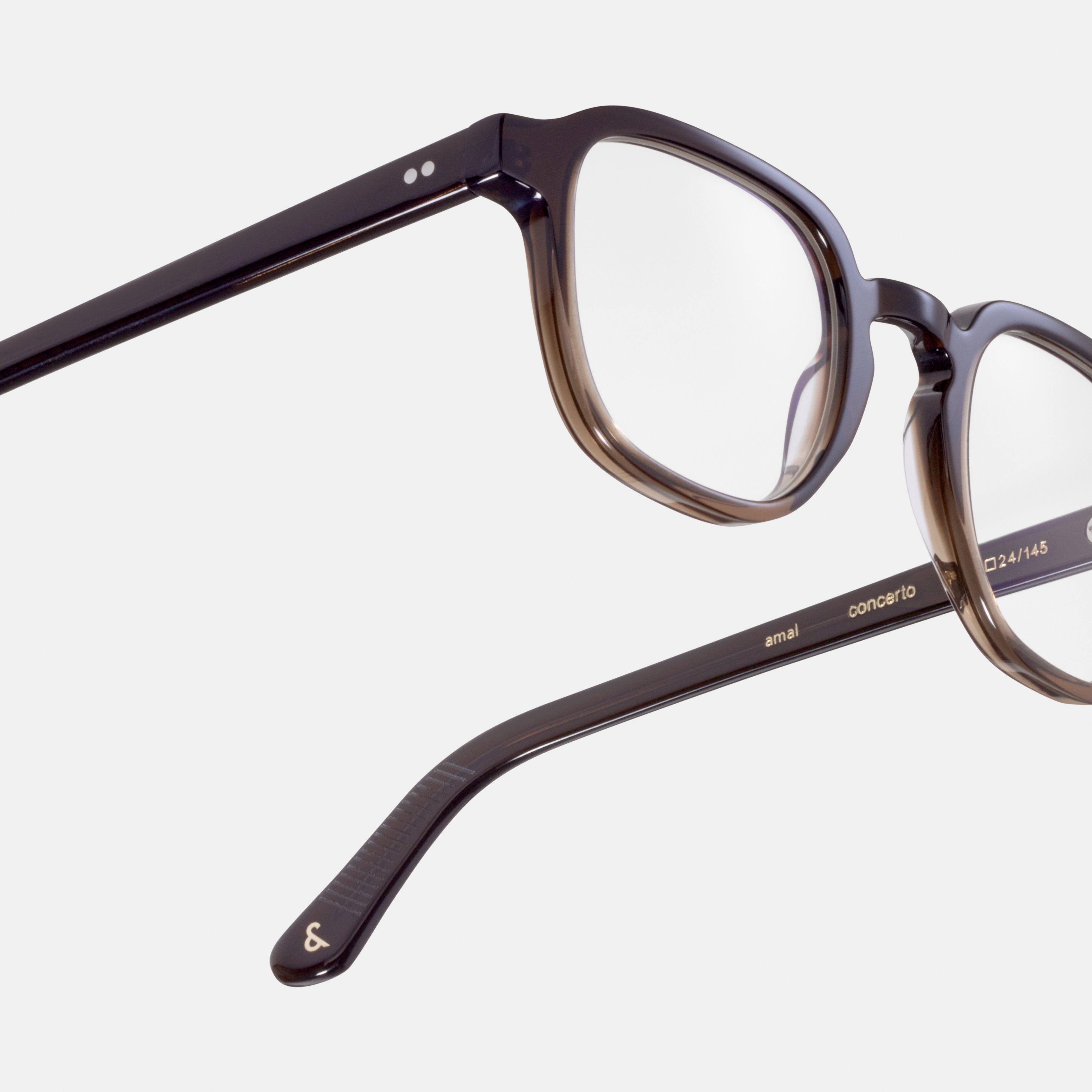 Ace & Tate Brillen |  Acetat in Braun