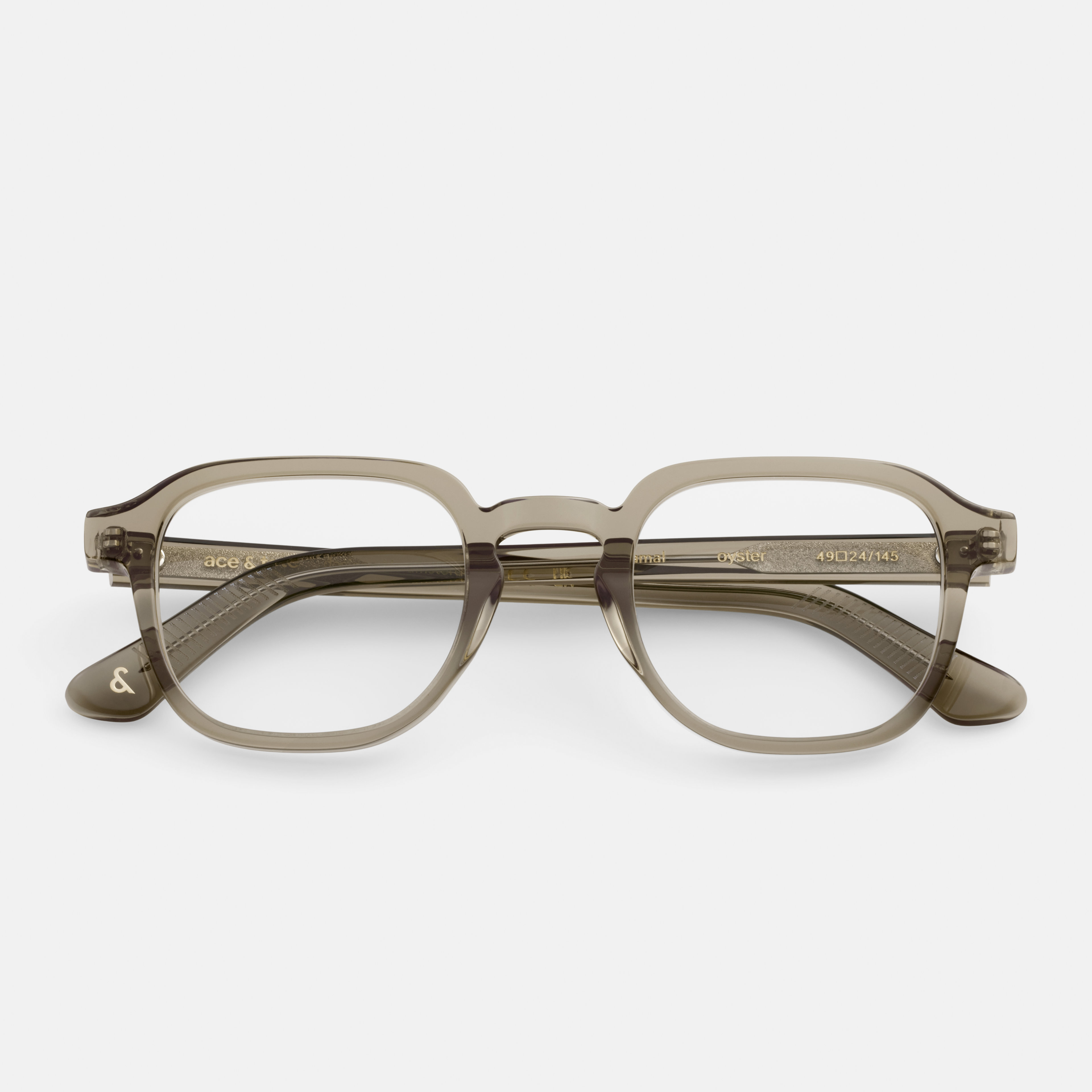 Ace & Tate Brillen |  Acetat in Grau