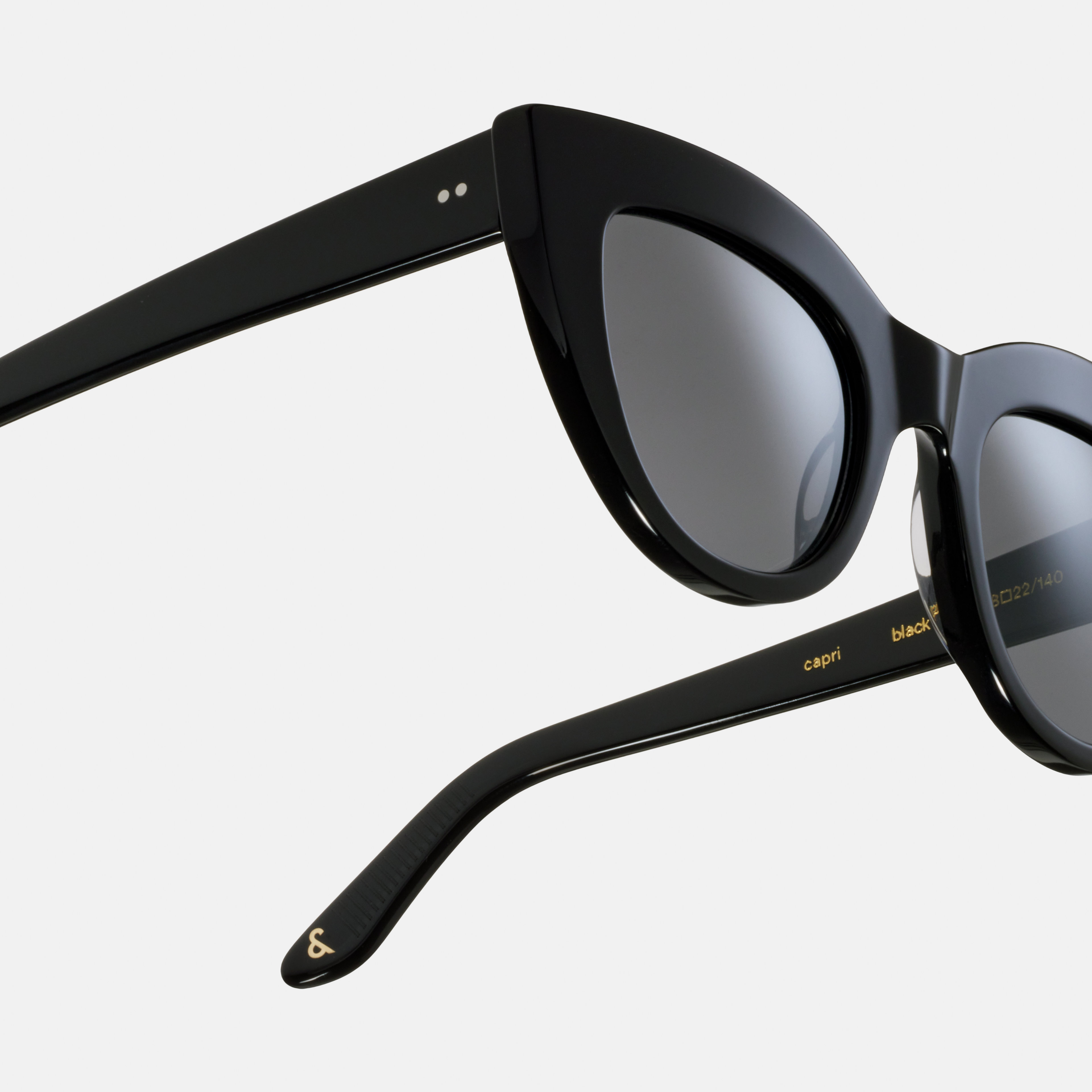 Ace & Tate Sunglasses |  Acetate in Black