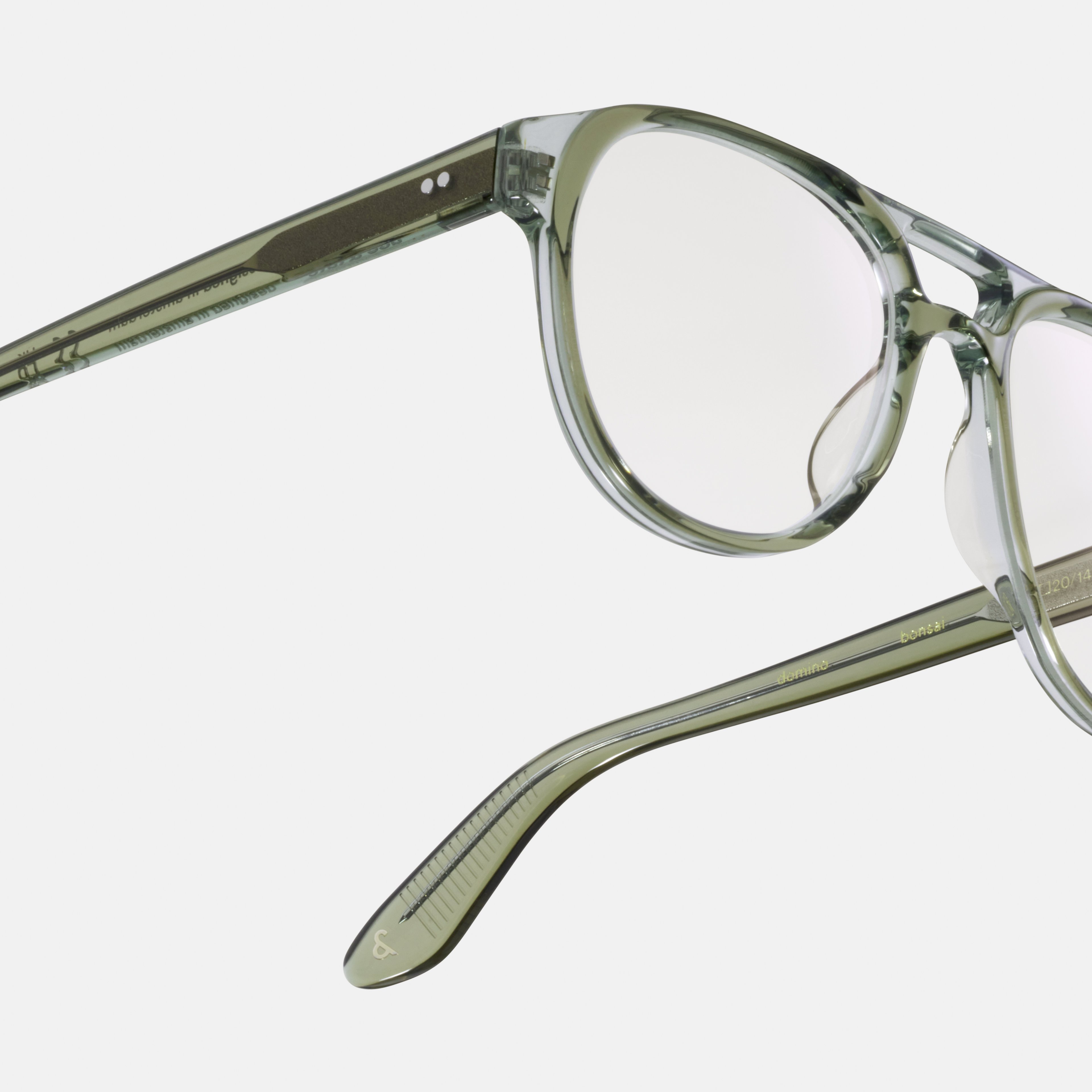Ace & Tate Brillen | Oval Acetat in Grün