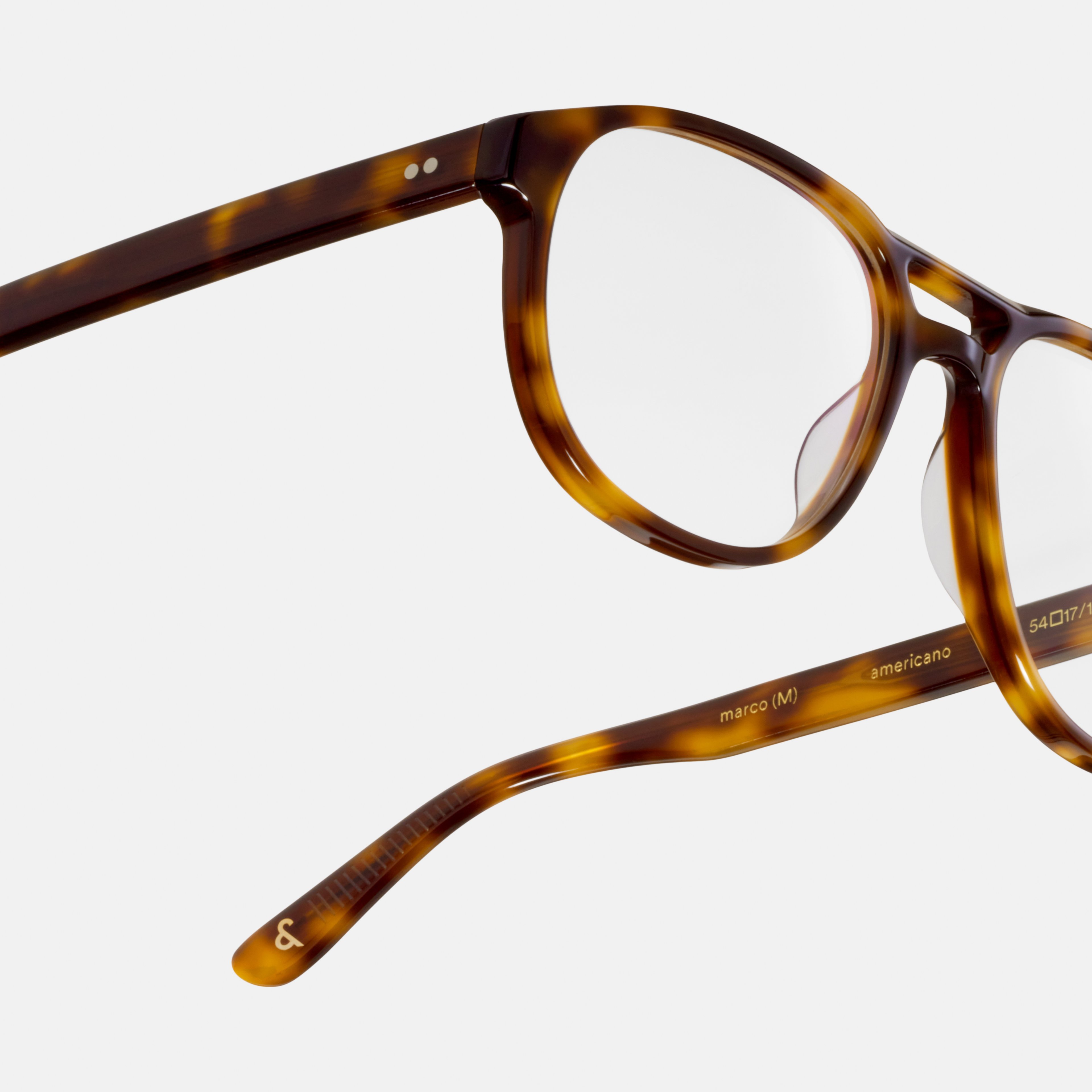 Ace & Tate Glasses |  Acetate in Black, Brown