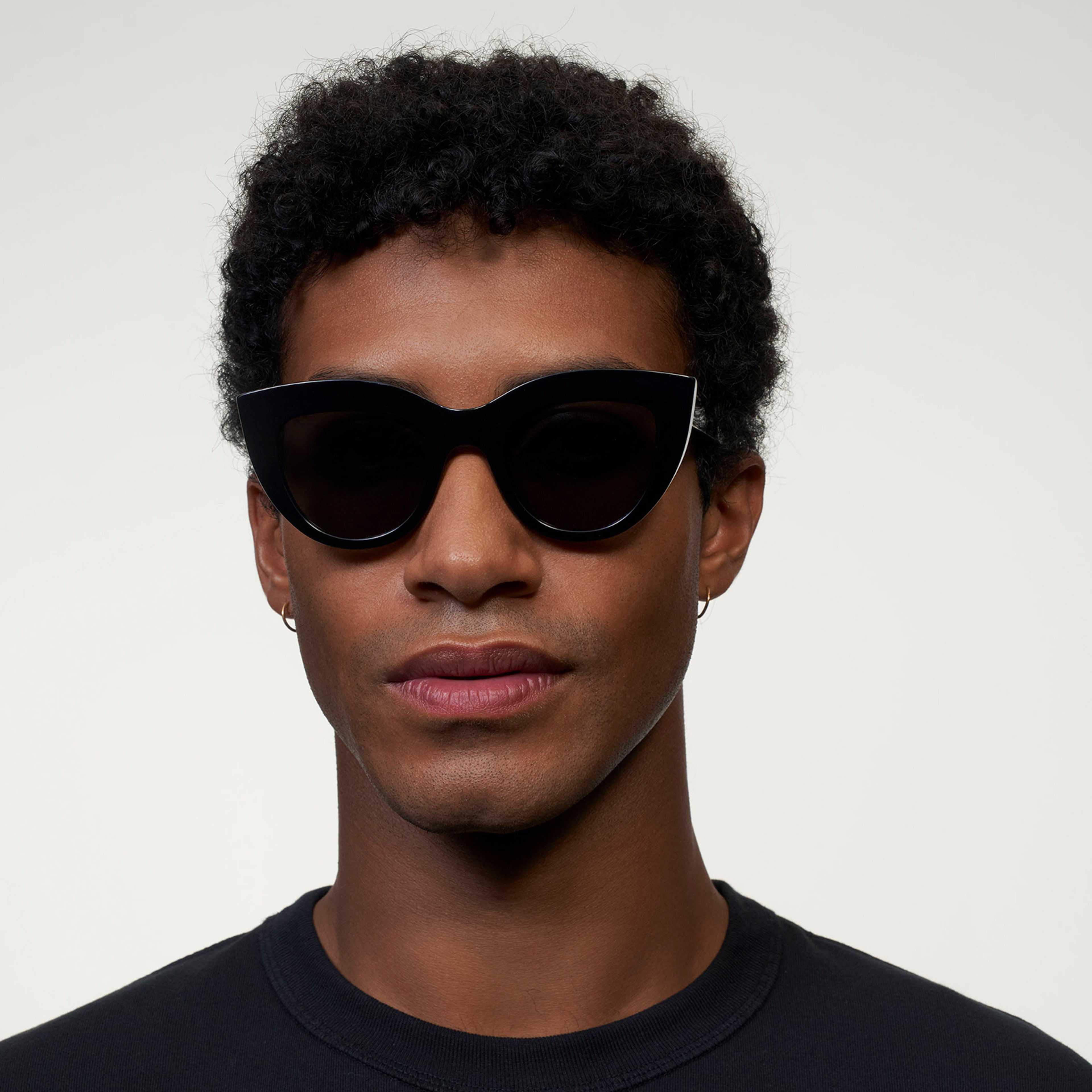 Ace & Tate Sunglasses |  Acetate in Black