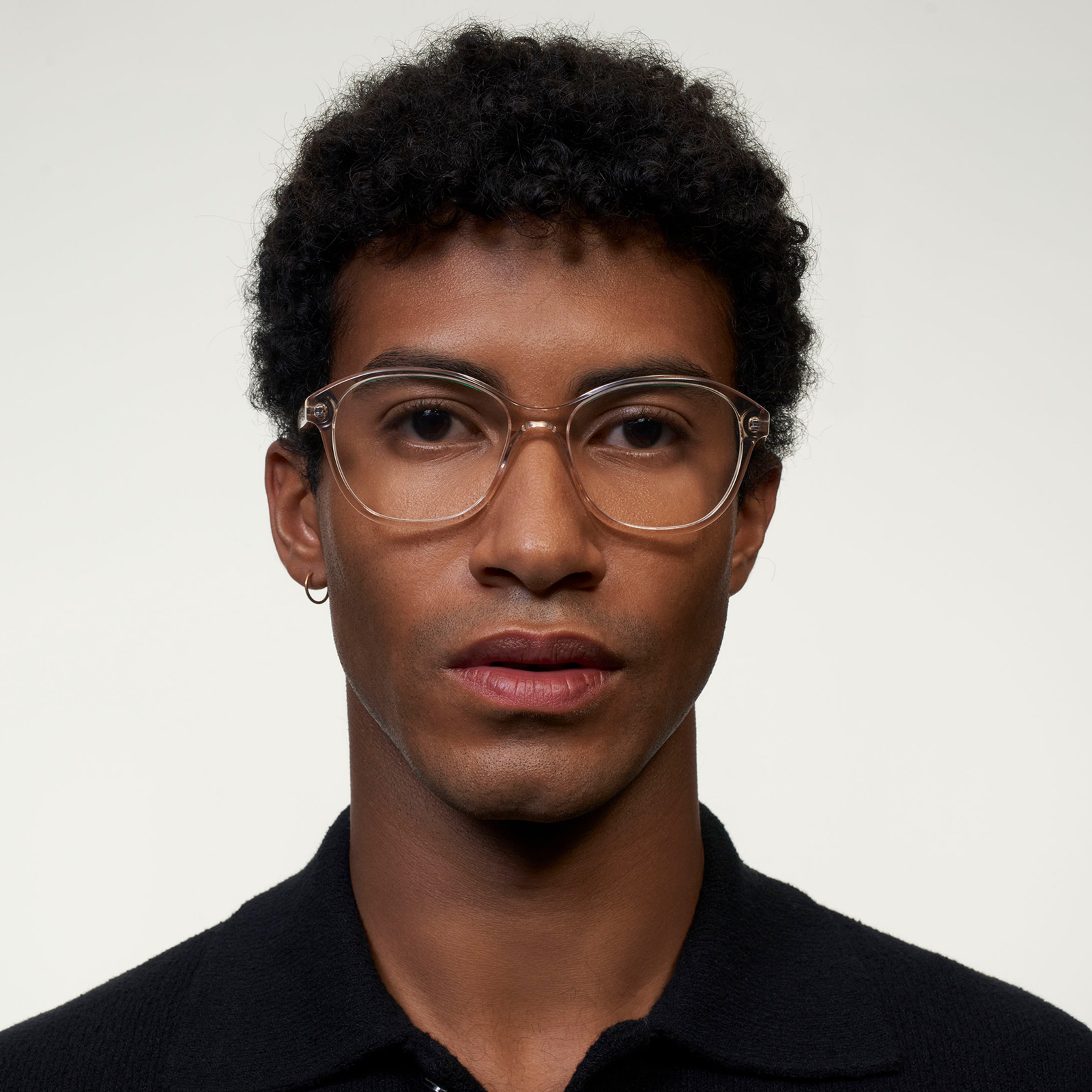 Ace & Tate Brillen | Rund Acetat in Transparent