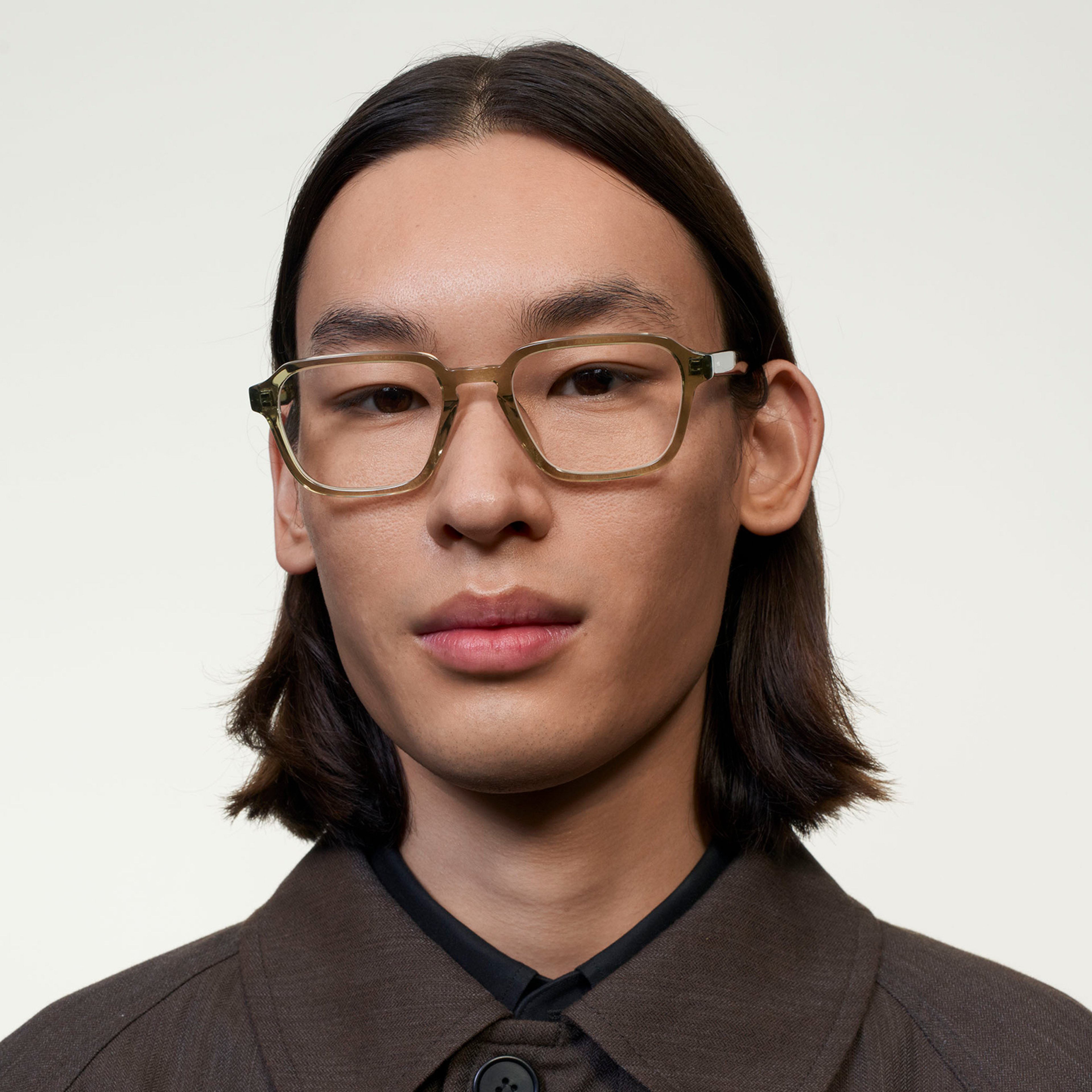 Ace & Tate Brillen | Hexagonal Acetat in Grün