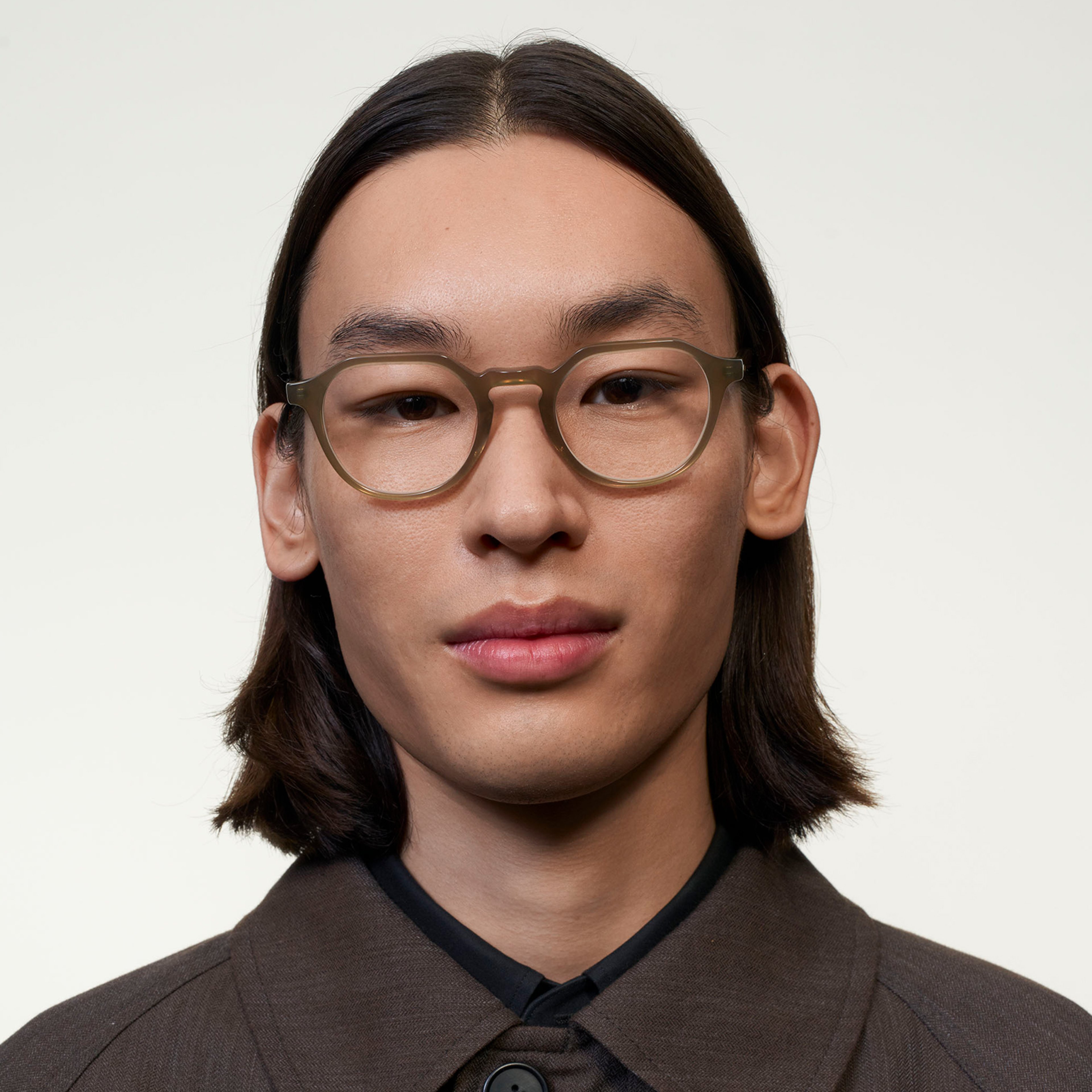 Ace & Tate Brillen | Hexagonal Acetat in Grün
