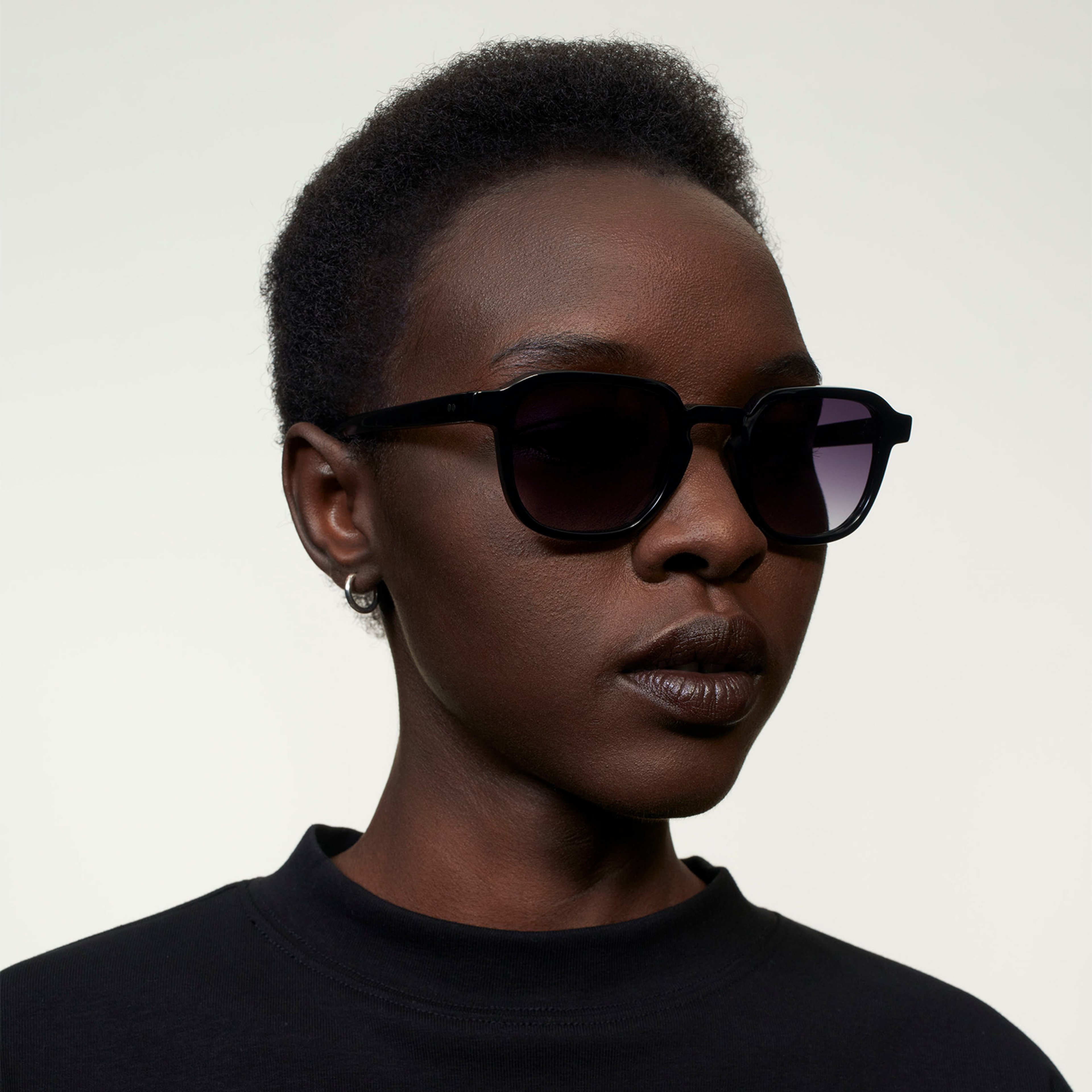 Ace & Tate Sunglasses |  Acetate in Black
