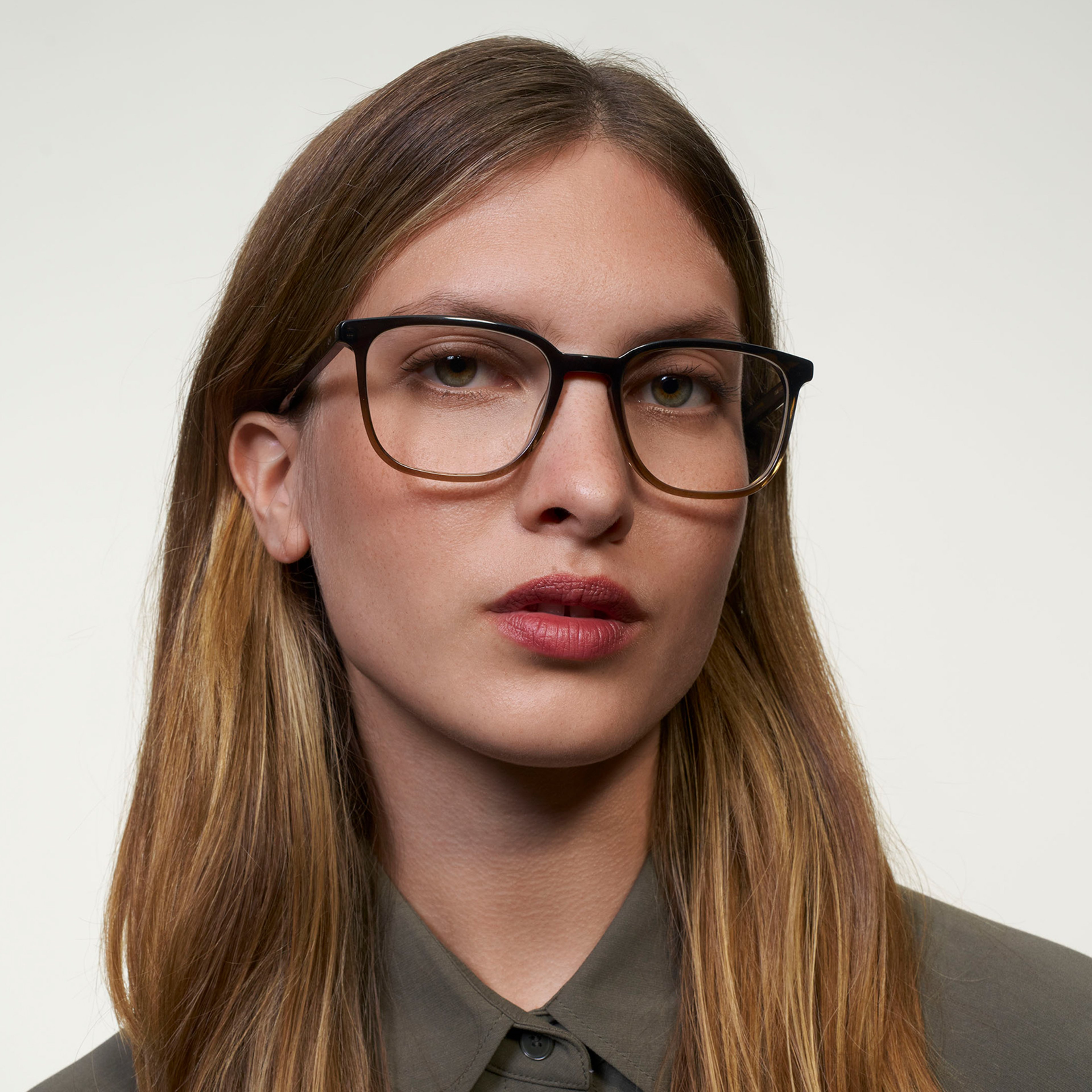 Ace & Tate Glasses | Rectangle Acetate in Brown
