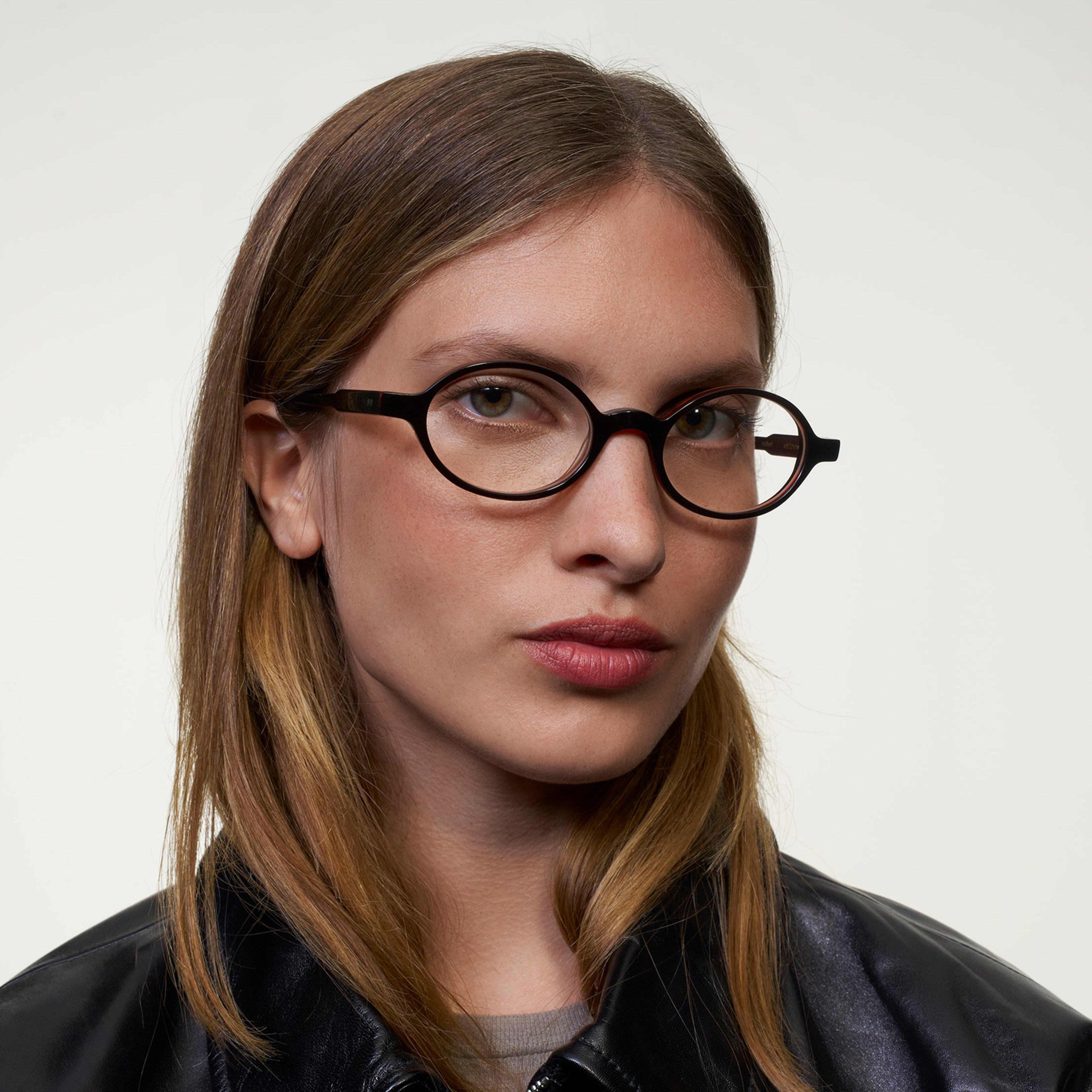 Ace & Tate Glasses | Round Acetate in Red