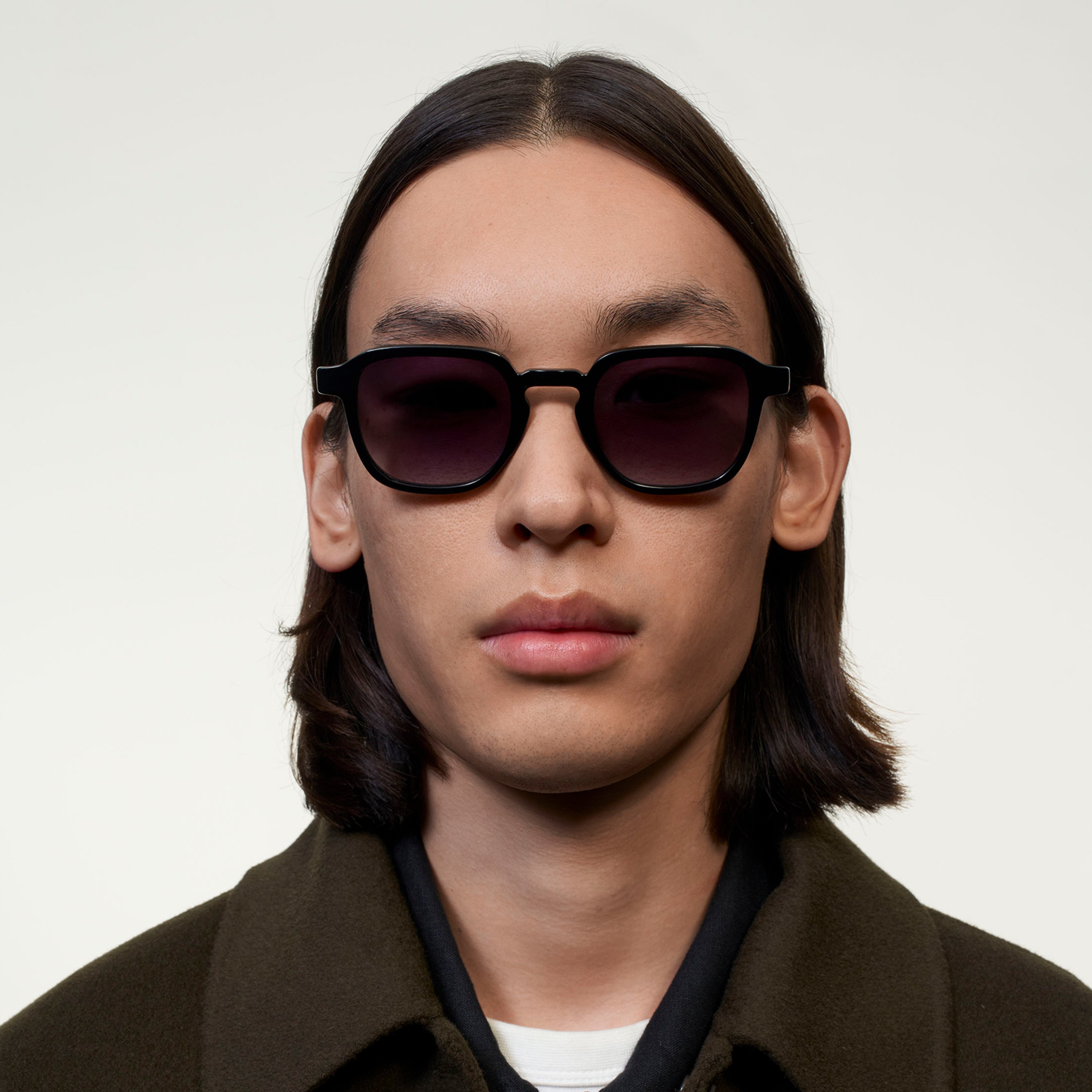 Ace & Tate Sunglasses |  Acetate in Black