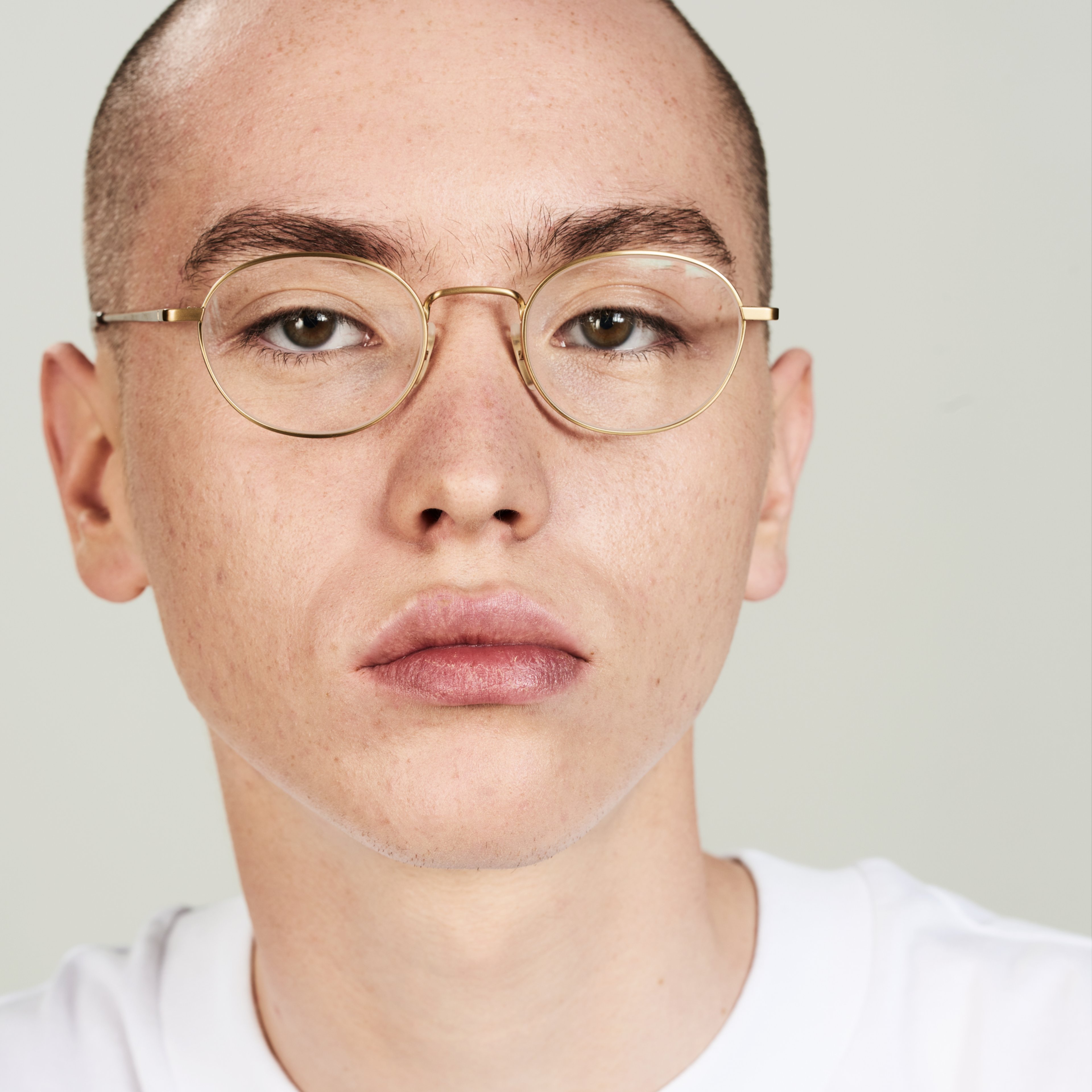 Ace & Tate Optiques | Oval titane in Or