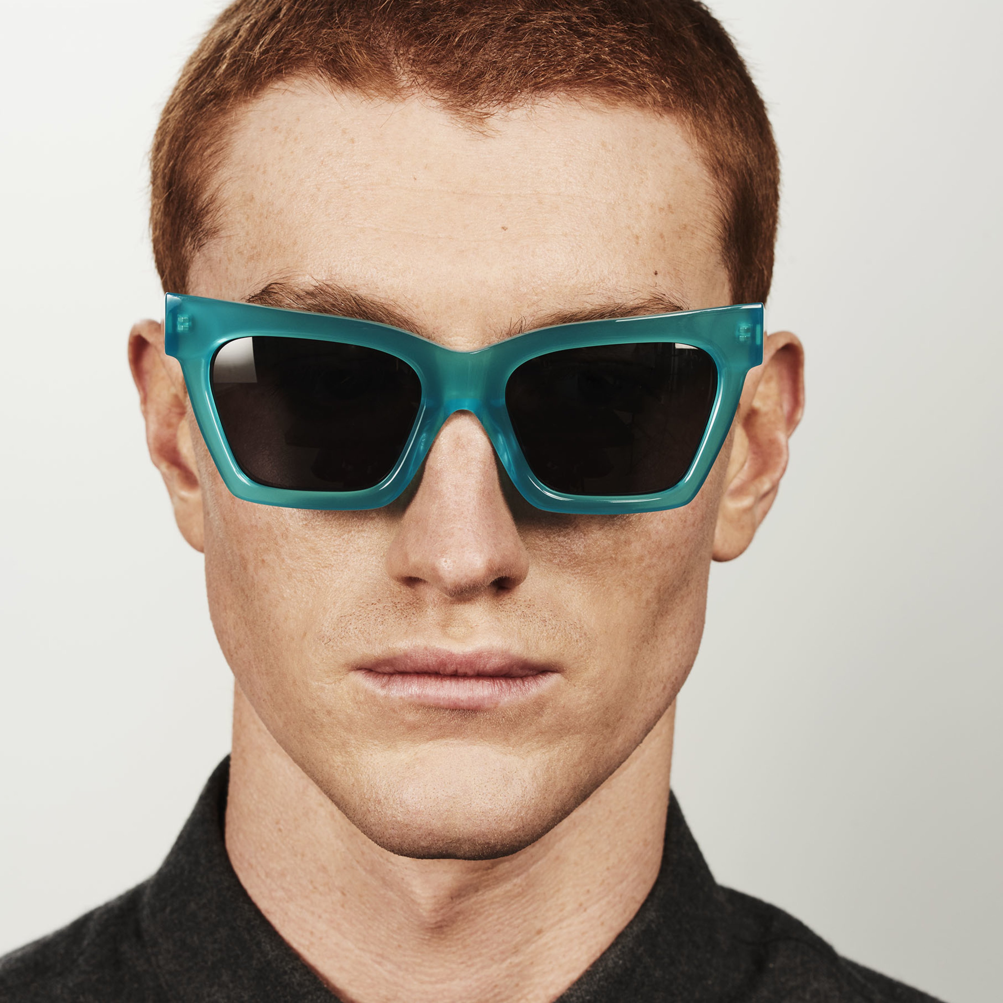 Ace & Tate Gafas de sol | rectangulares acetato in Azul, Verde
