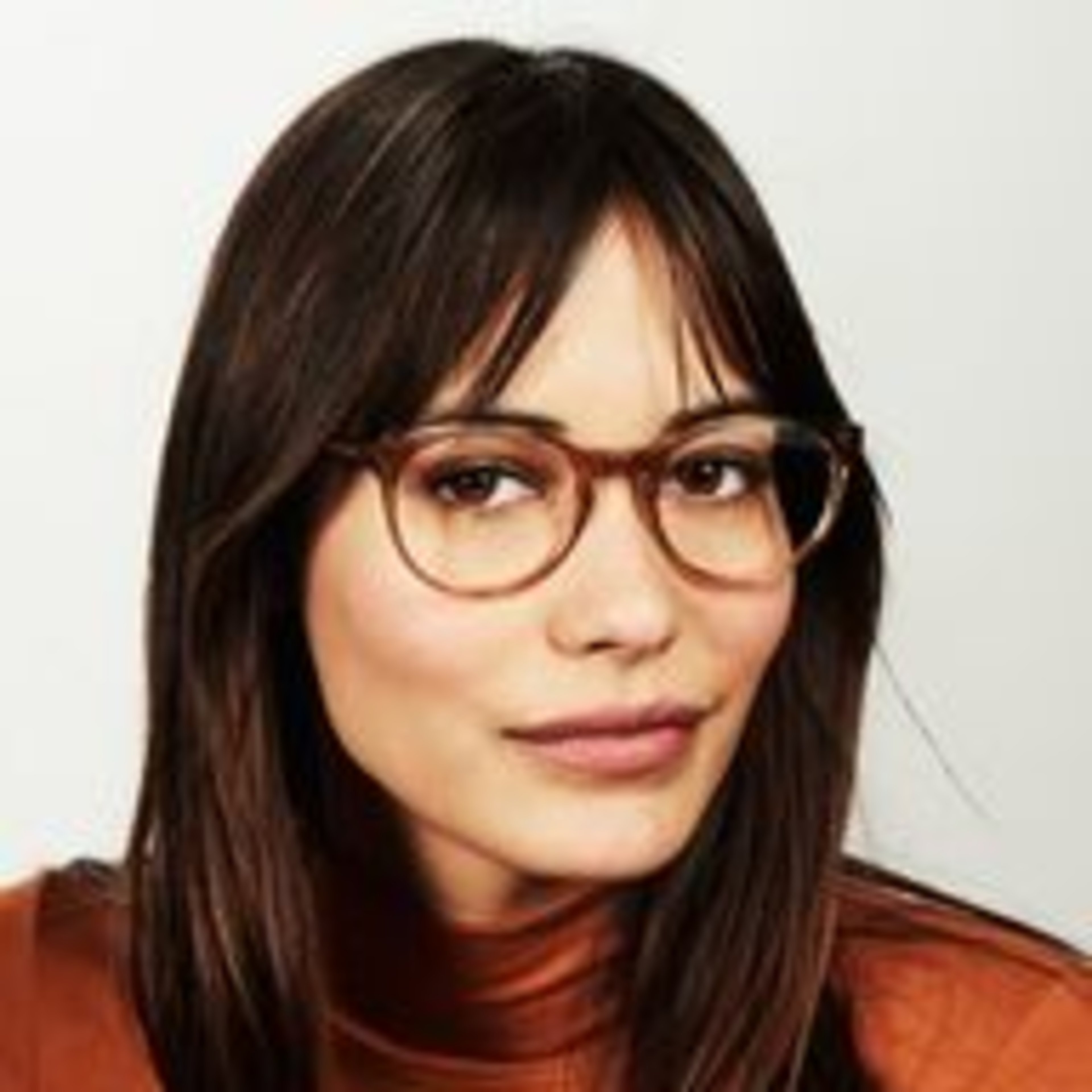 Ace & Tate Glasses | Round Acetate in Brown