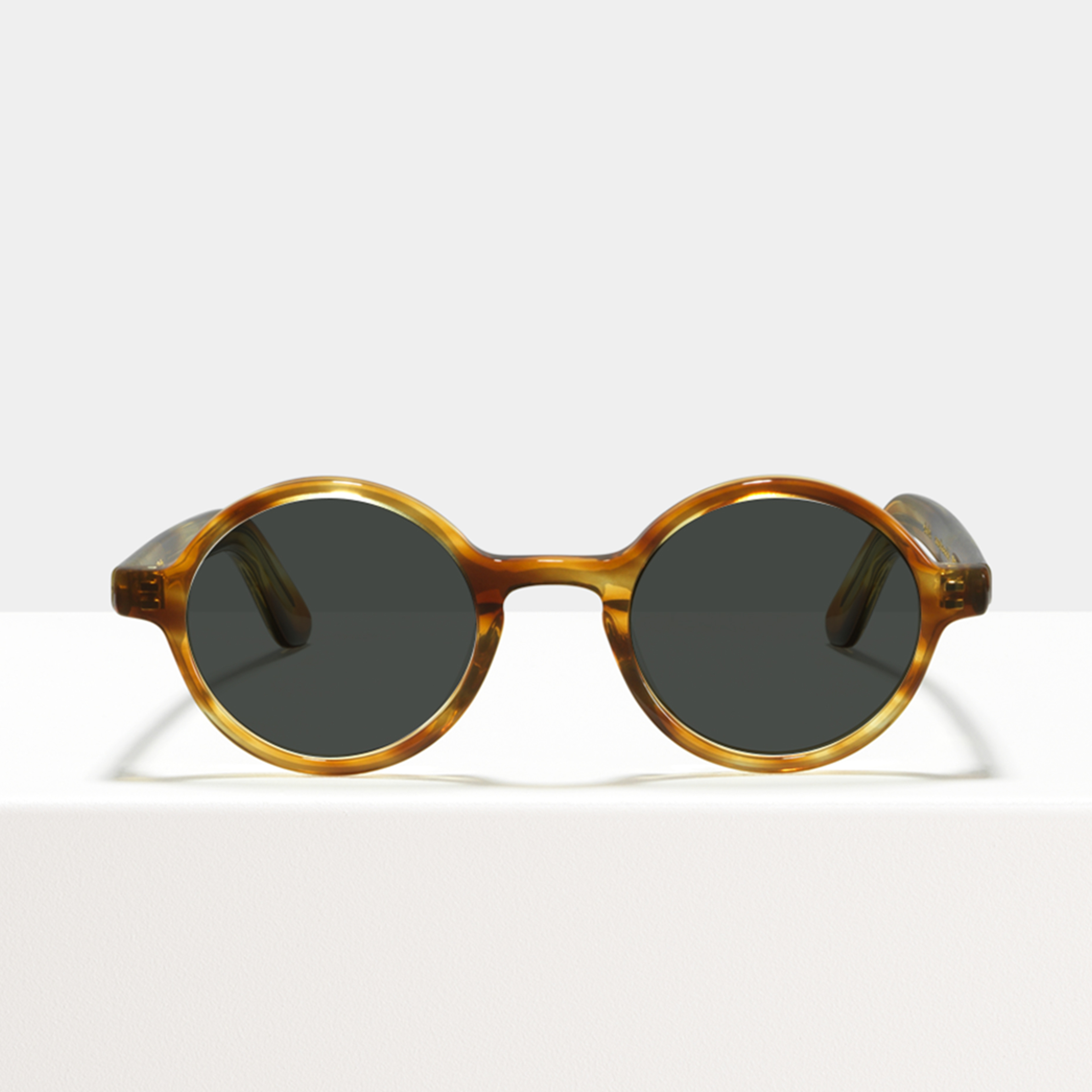 Ace & Tate Gafas de sol | redonda Acetato in Marrón, Naranja