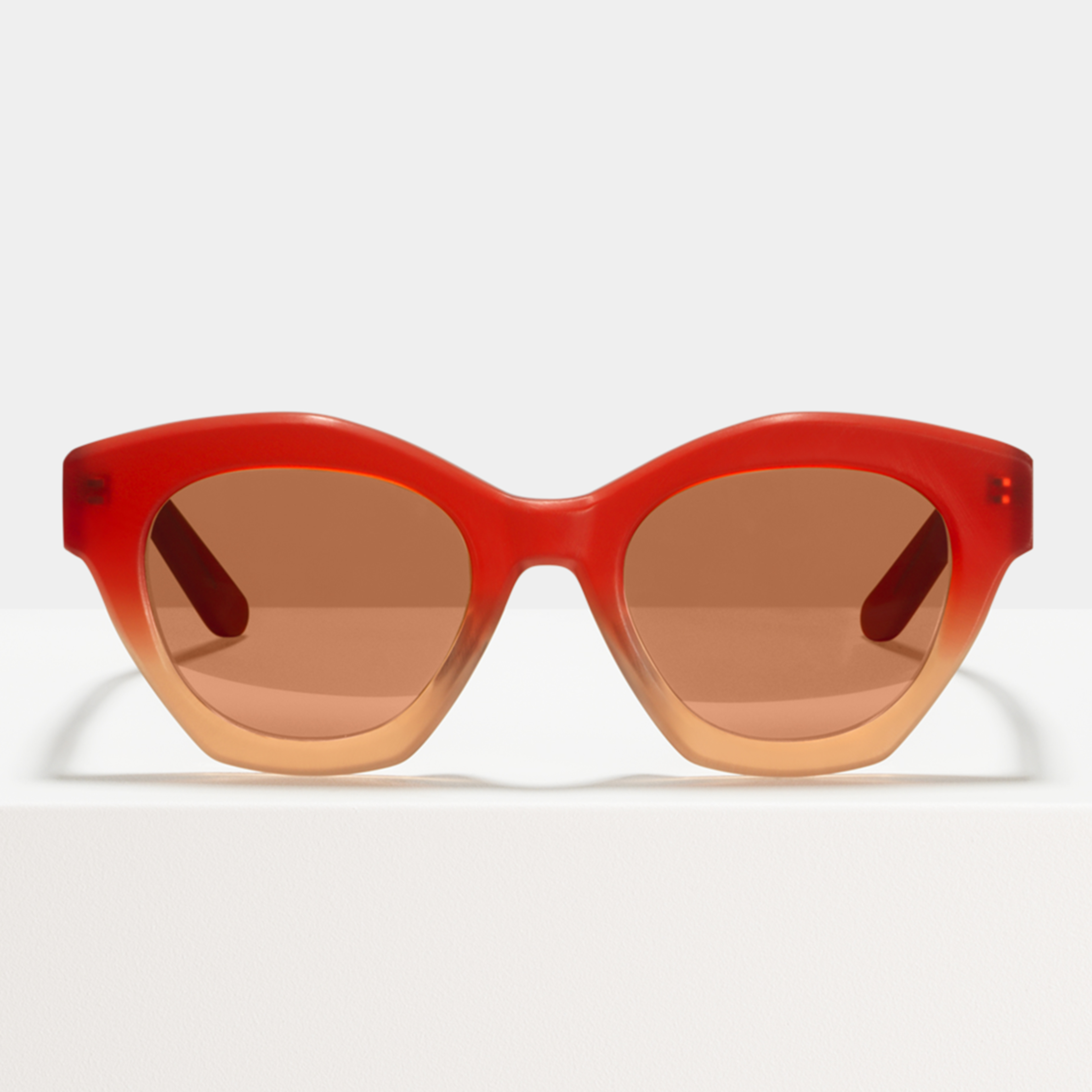Ace & Tate Solaires |  Acétate in Orange, Rouge