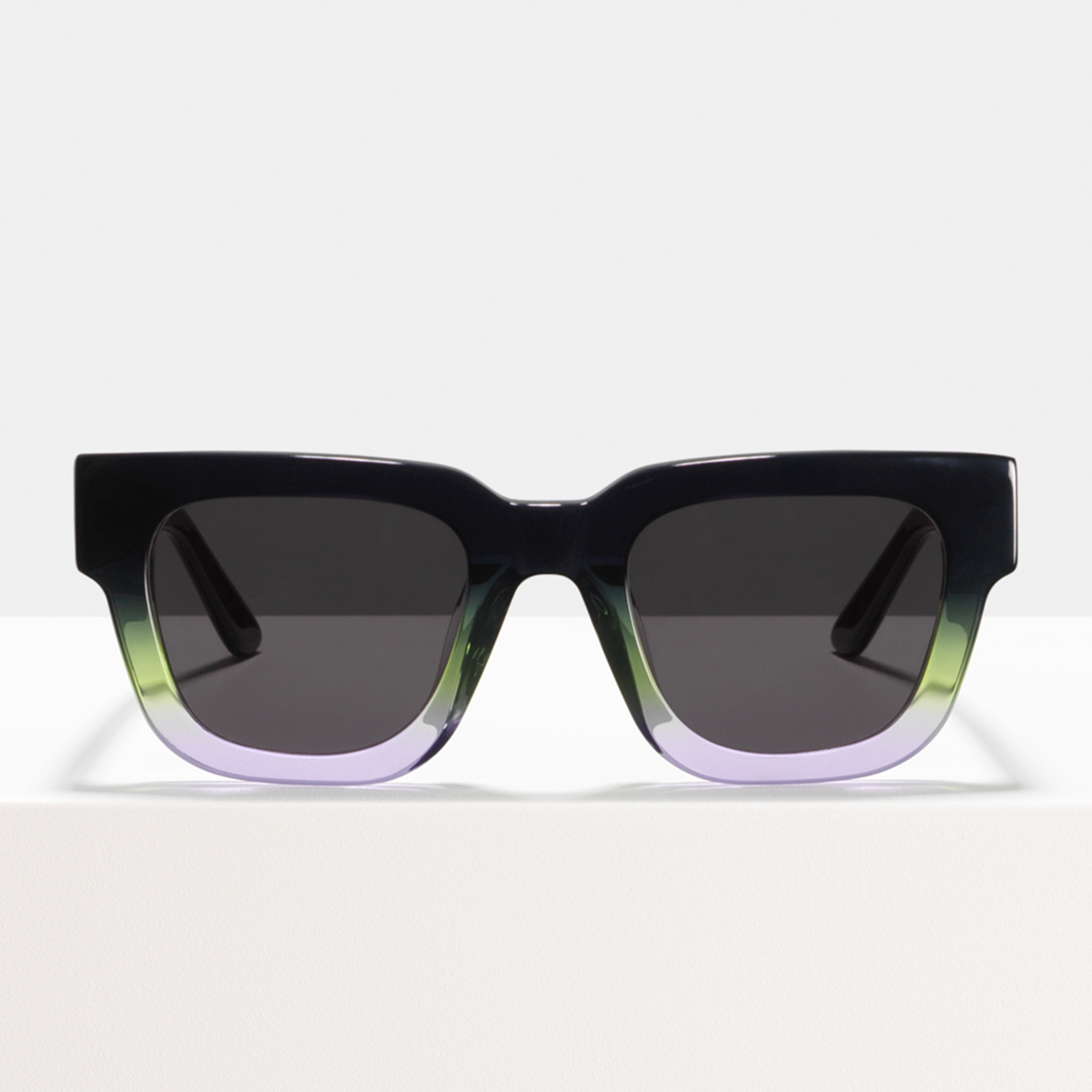 Ace & Tate Gafas de sol | cuadrada Acetato in Marrón, Verde, Morado