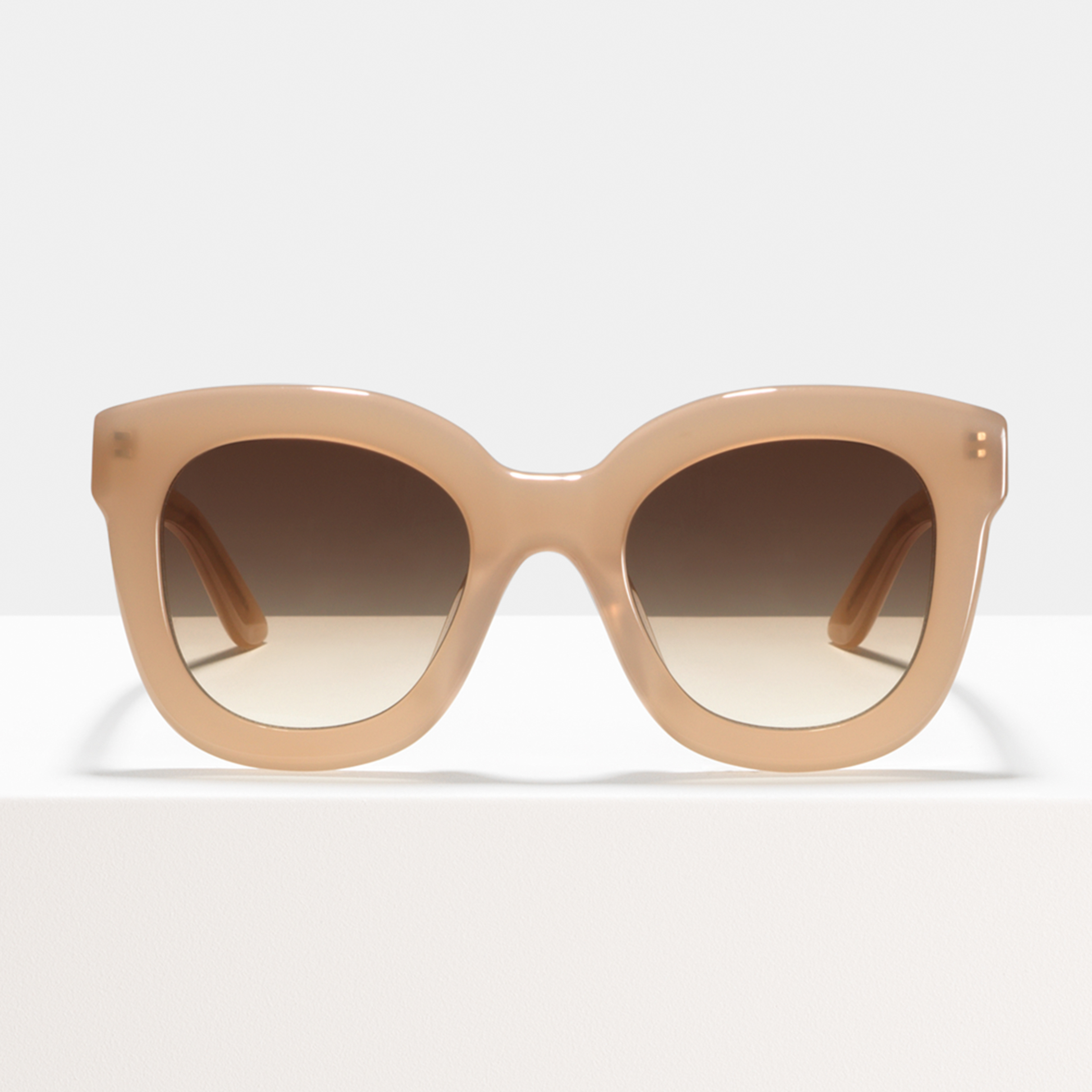 Ace & Tate Solaires | carrée Acétate in Beige