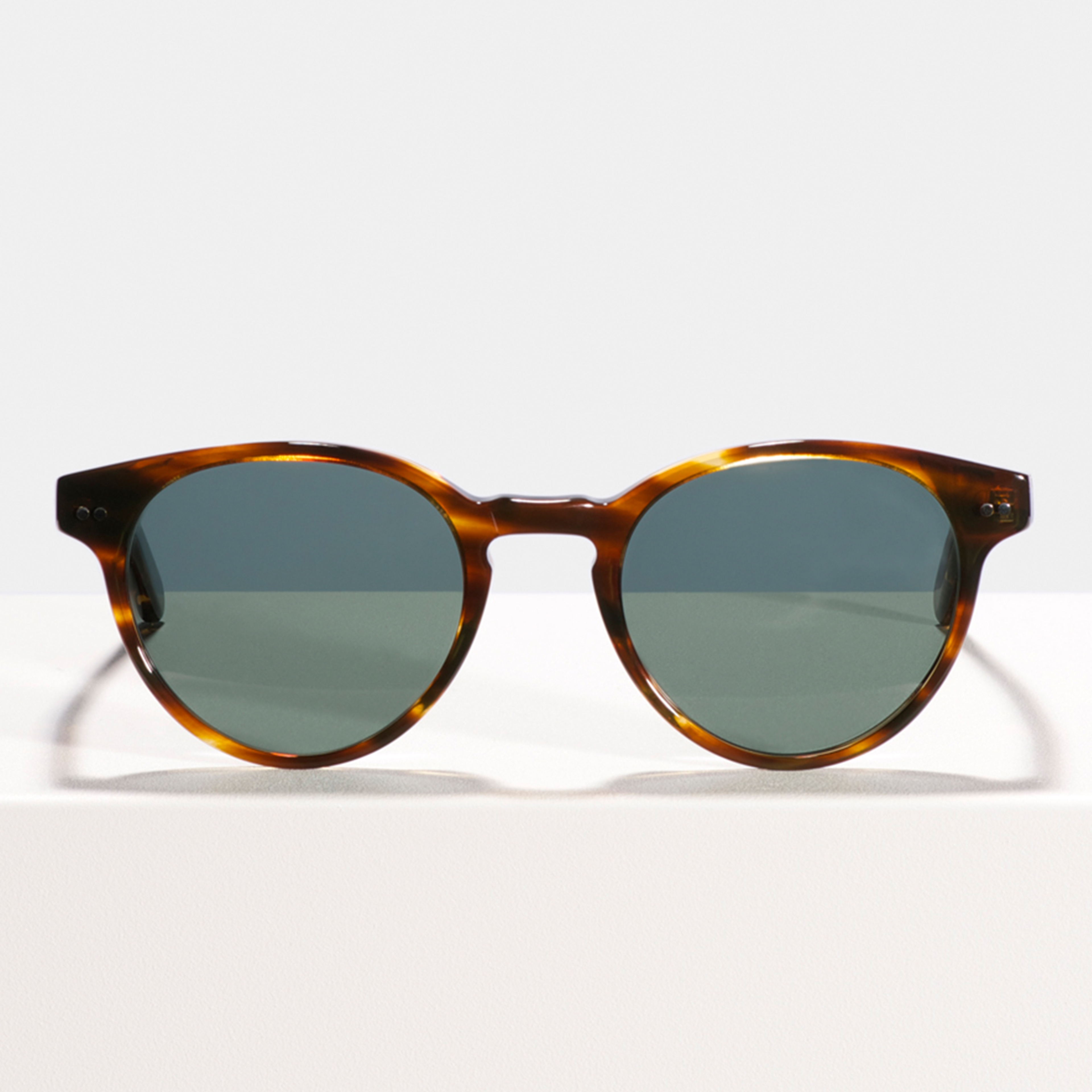 Ace & Tate Gafas de sol | redonda Acetato in Marrón, Naranja