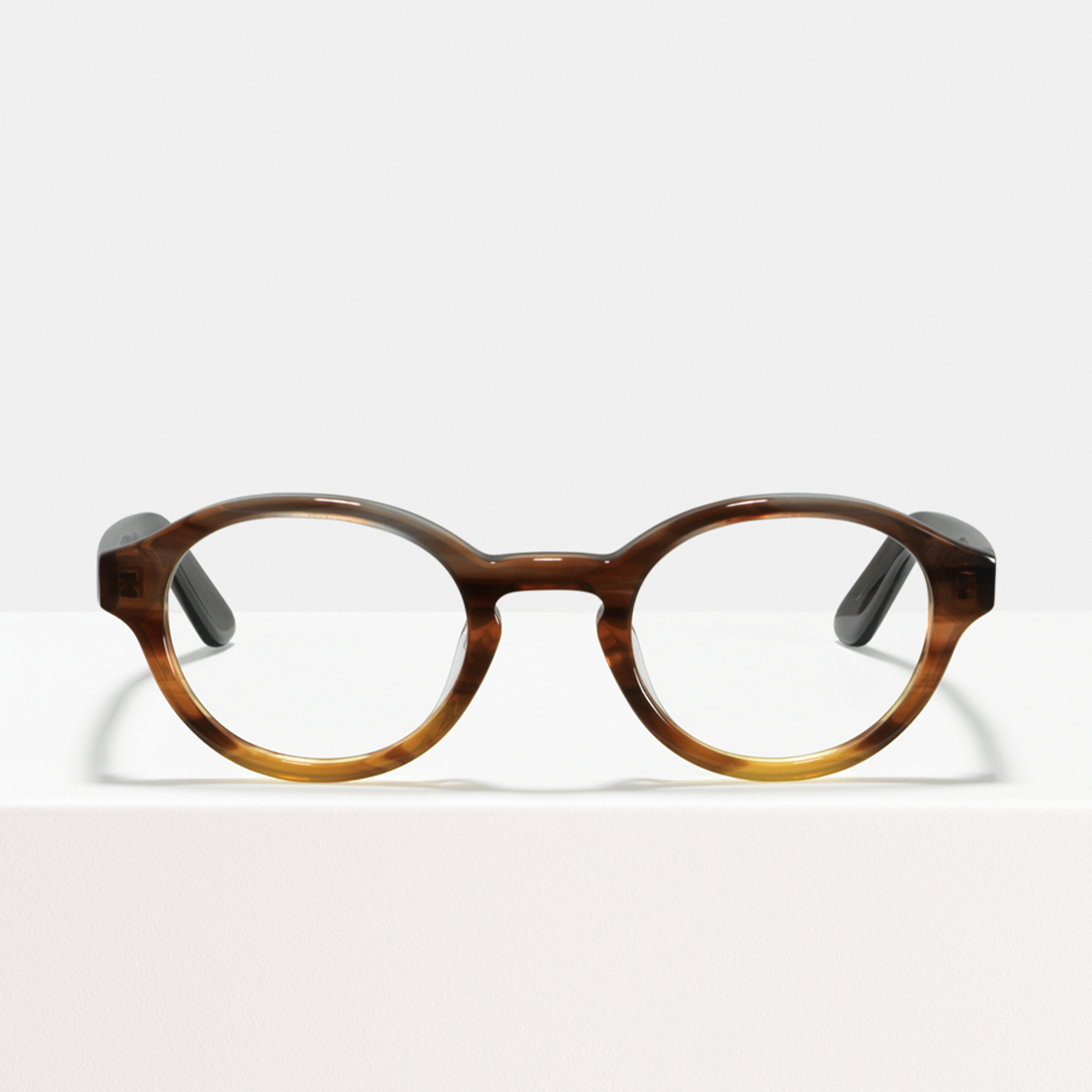 Ace & Tate Glasses | oval Acetate in Brown, Grey, Orange