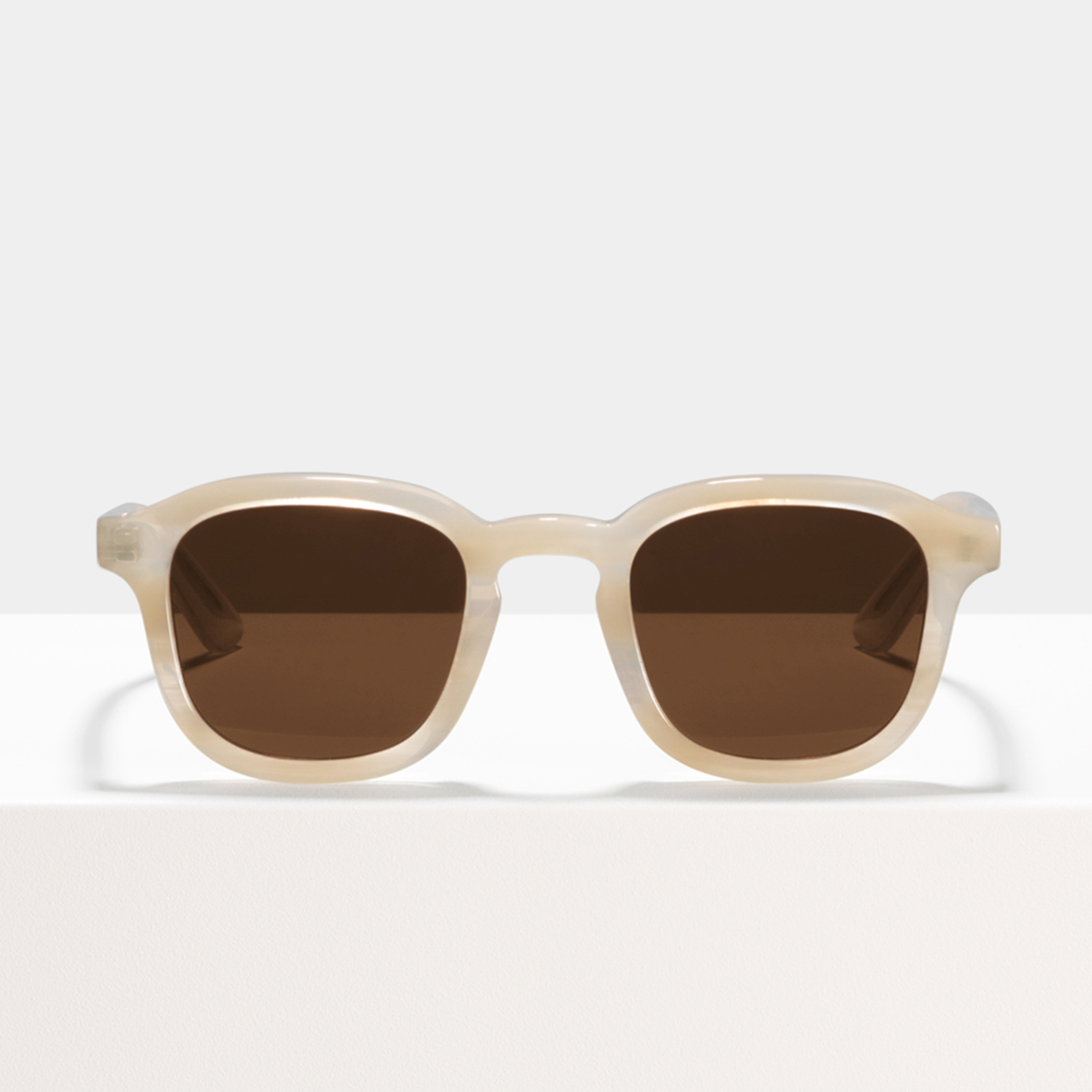 Ace & Tate Gafas de sol | cuadrada Acetato in Blanco