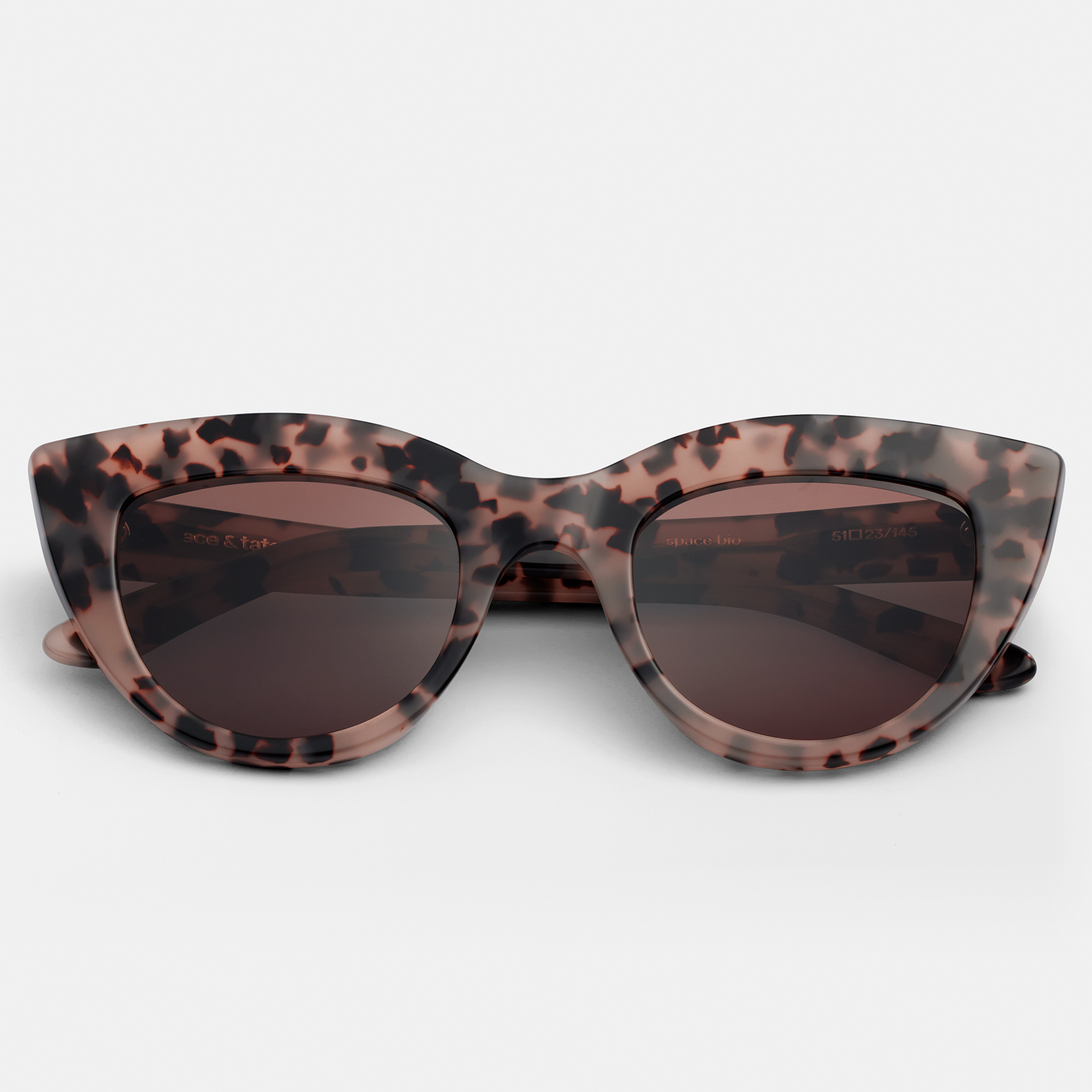 Ace & Tate Solaires |  Bio-acétate in Beige, Marron