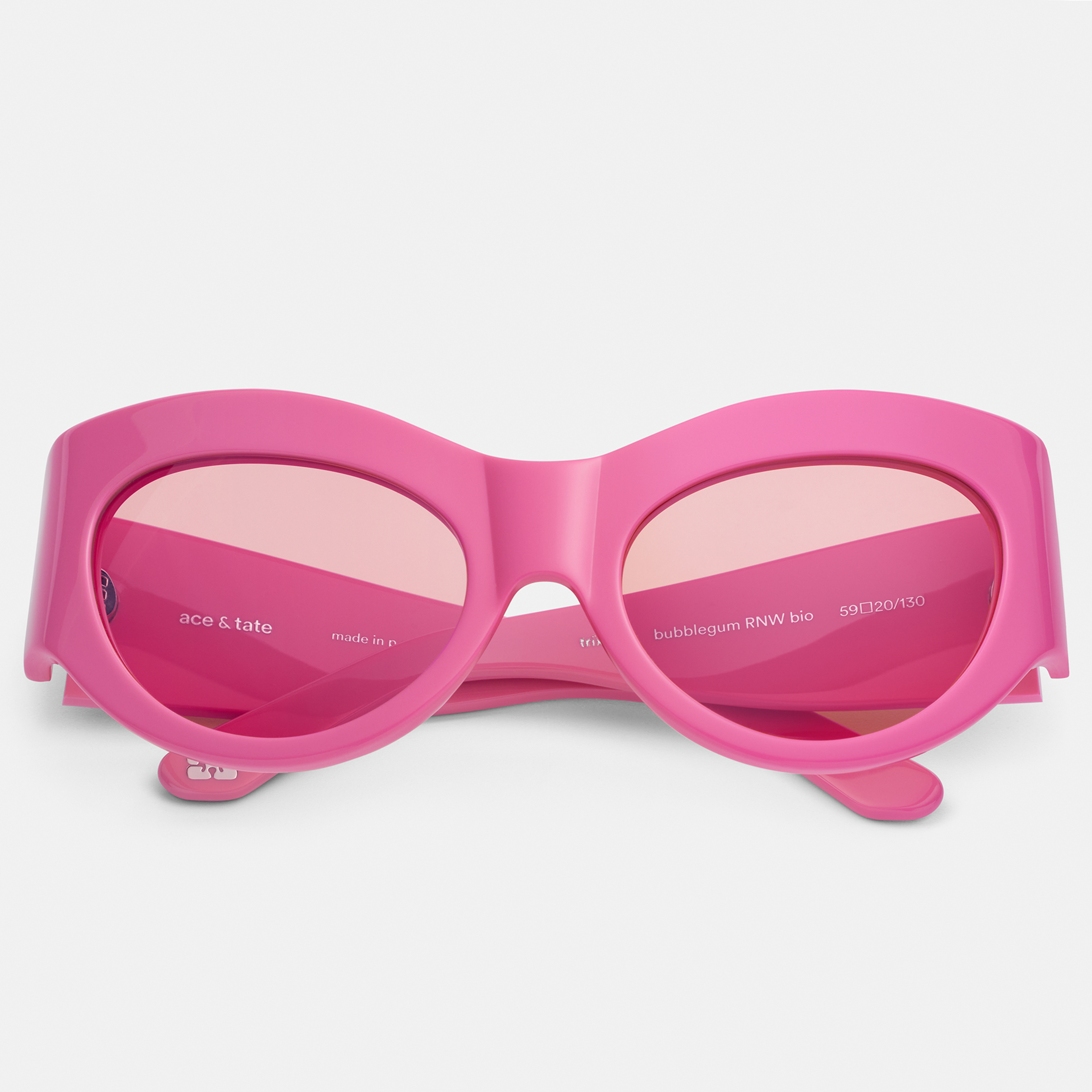 Ace & Tate Sunglasses |  Renew bio acetate in Pink