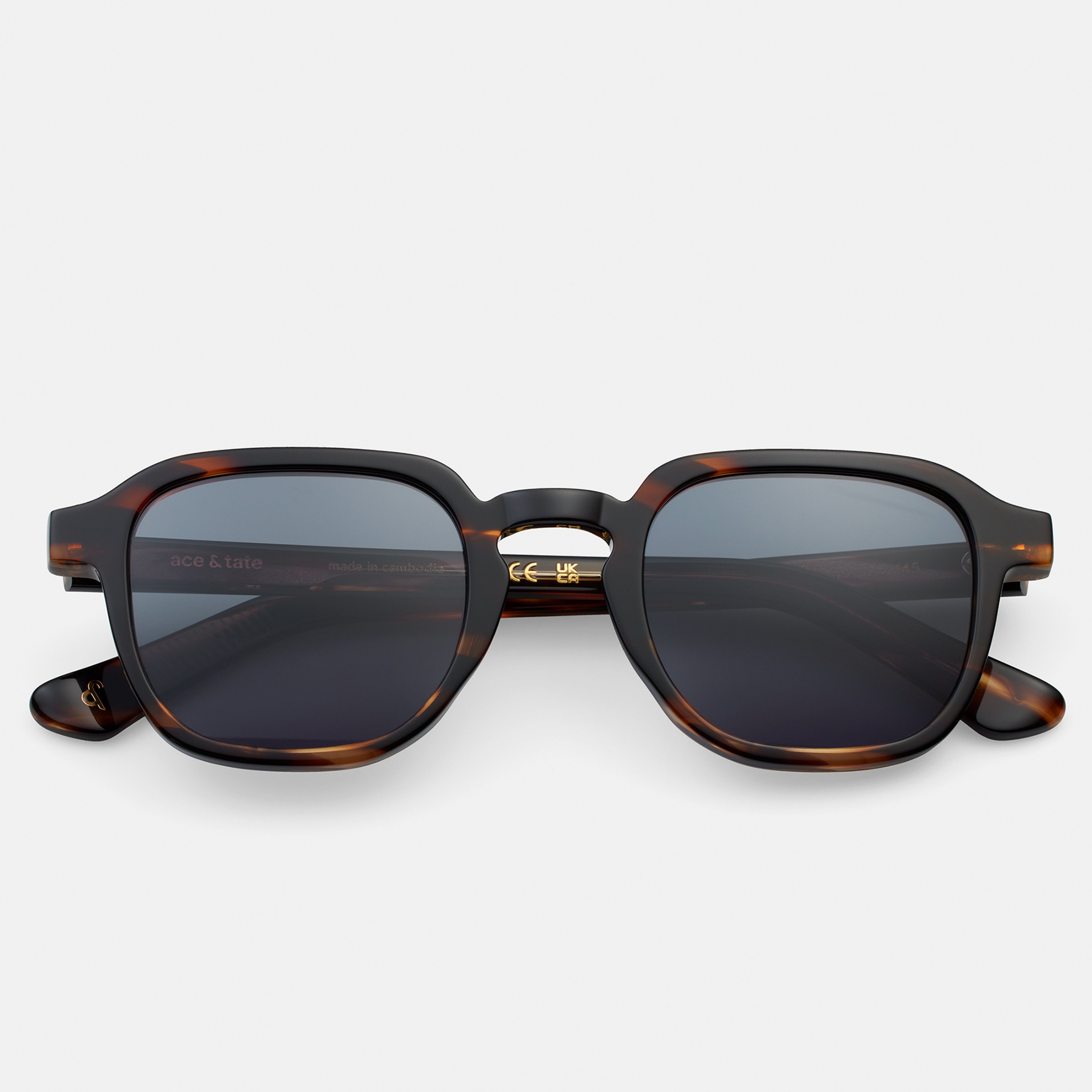 Ace & Tate Sunglasses |  Bio acetate in Brown