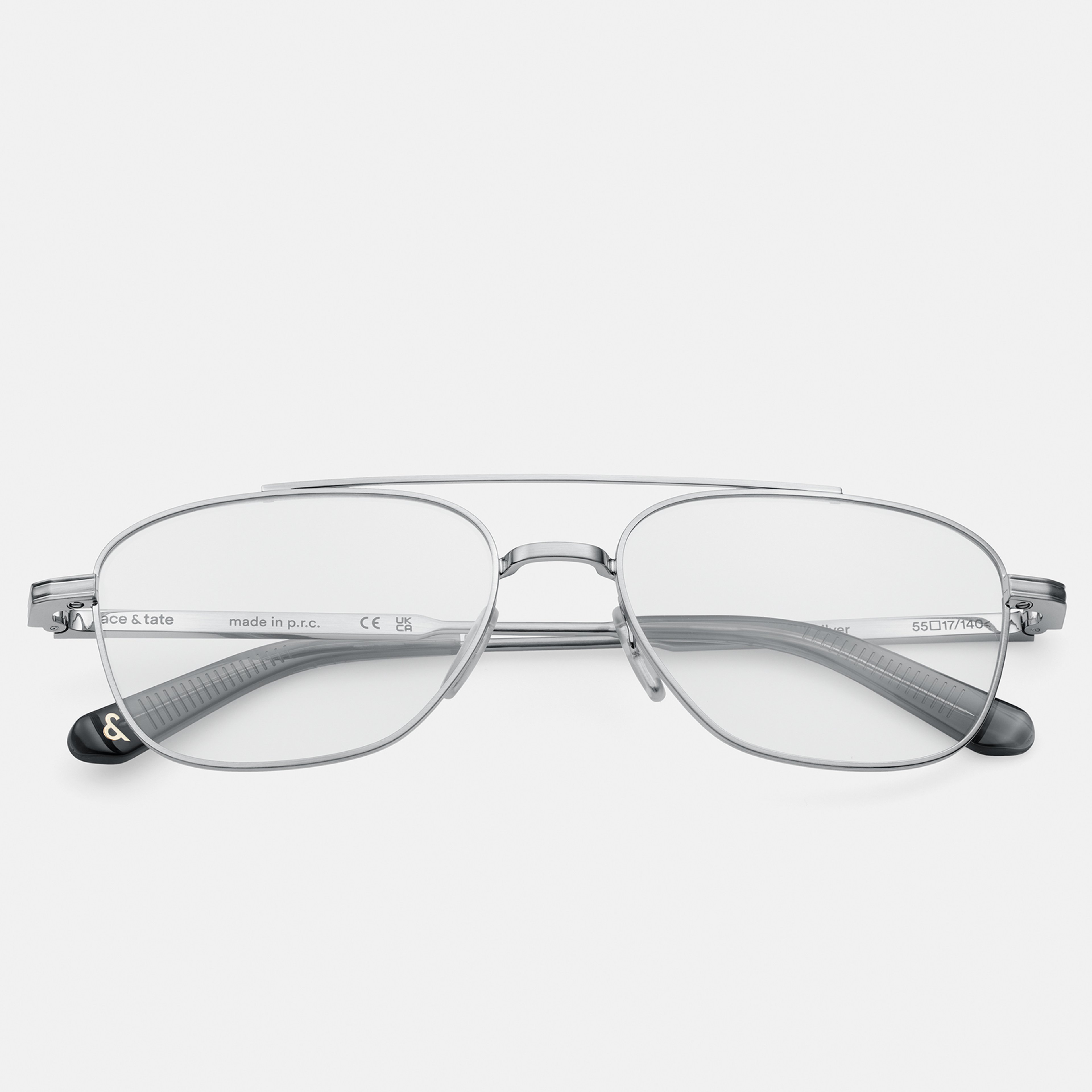 Ace & Tate Glasses |  Metal in Silver