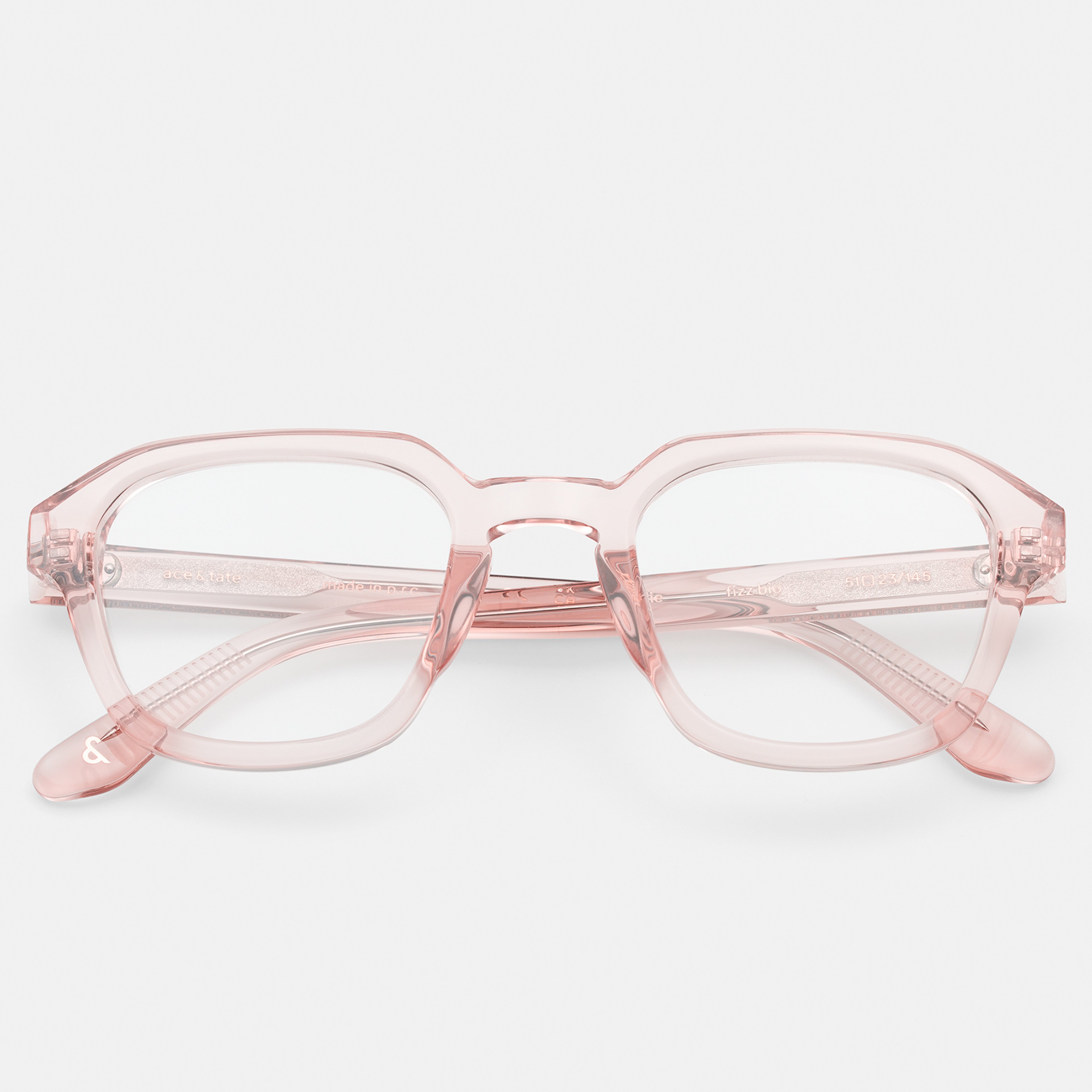 Ace & Tate Glasses |  Bio acetate in Pink