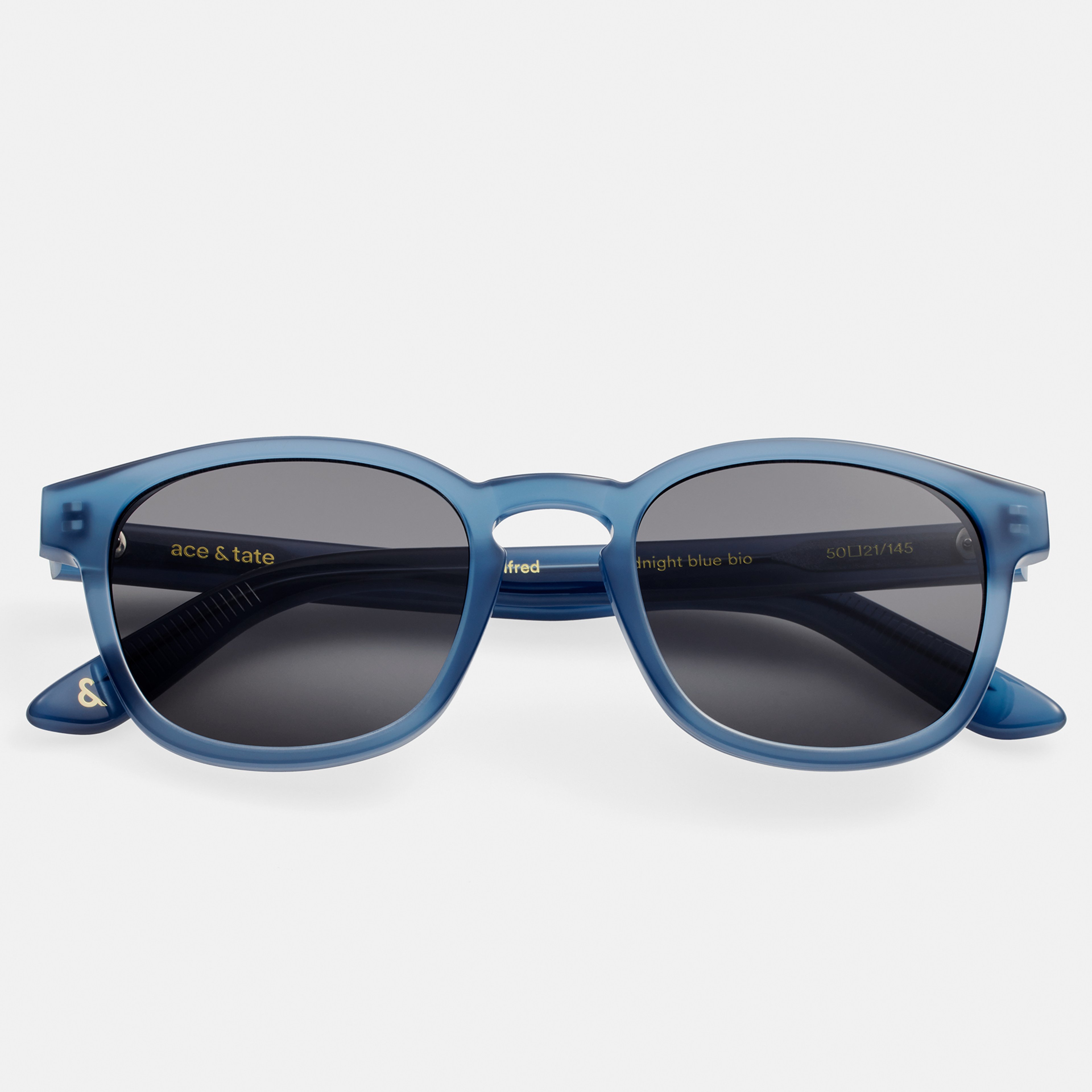 Ace & Tate Sonnenbrillen | Quadratisch Acetat in Blau