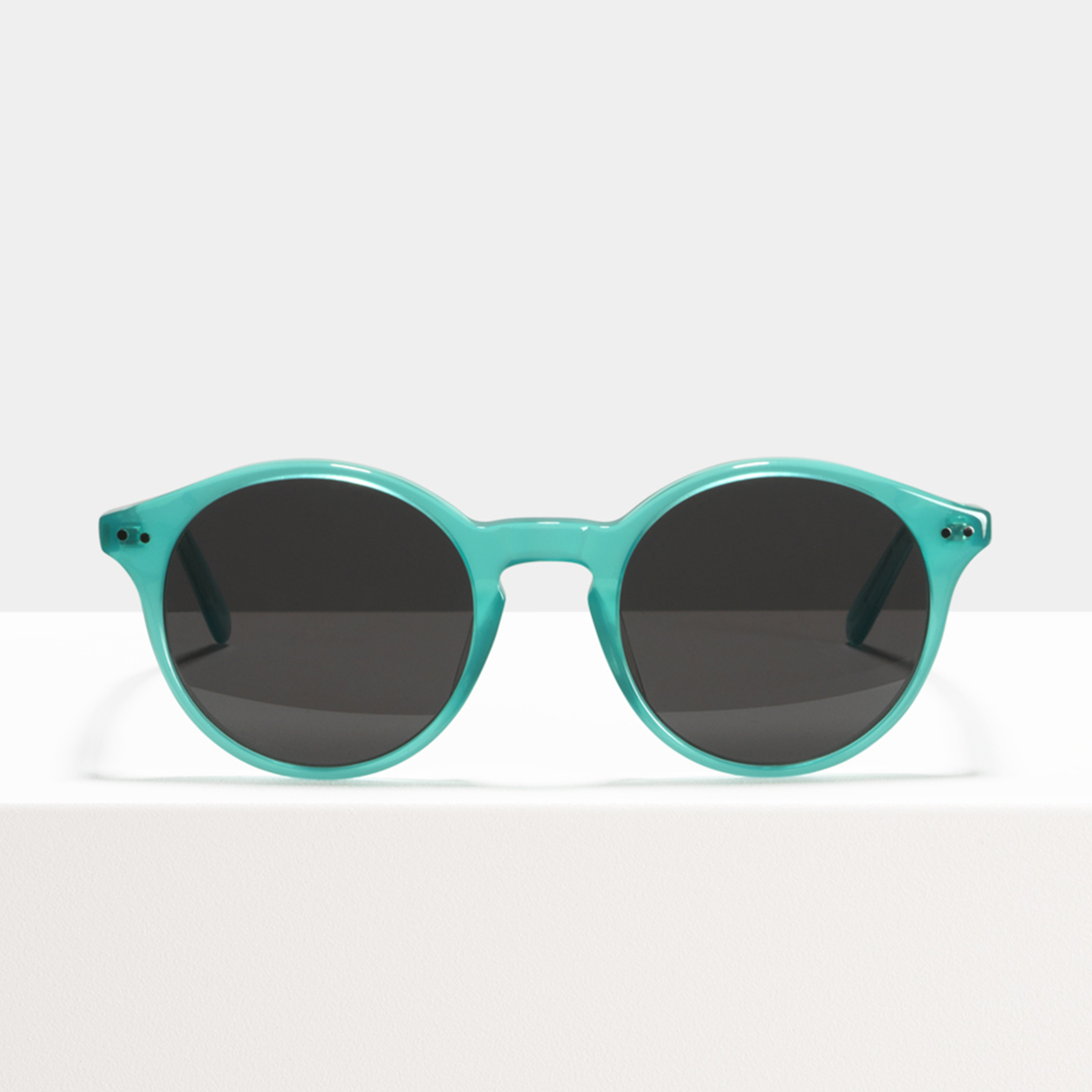 Ace & Tate Sunglasses | Round Acetate in Blue, Green