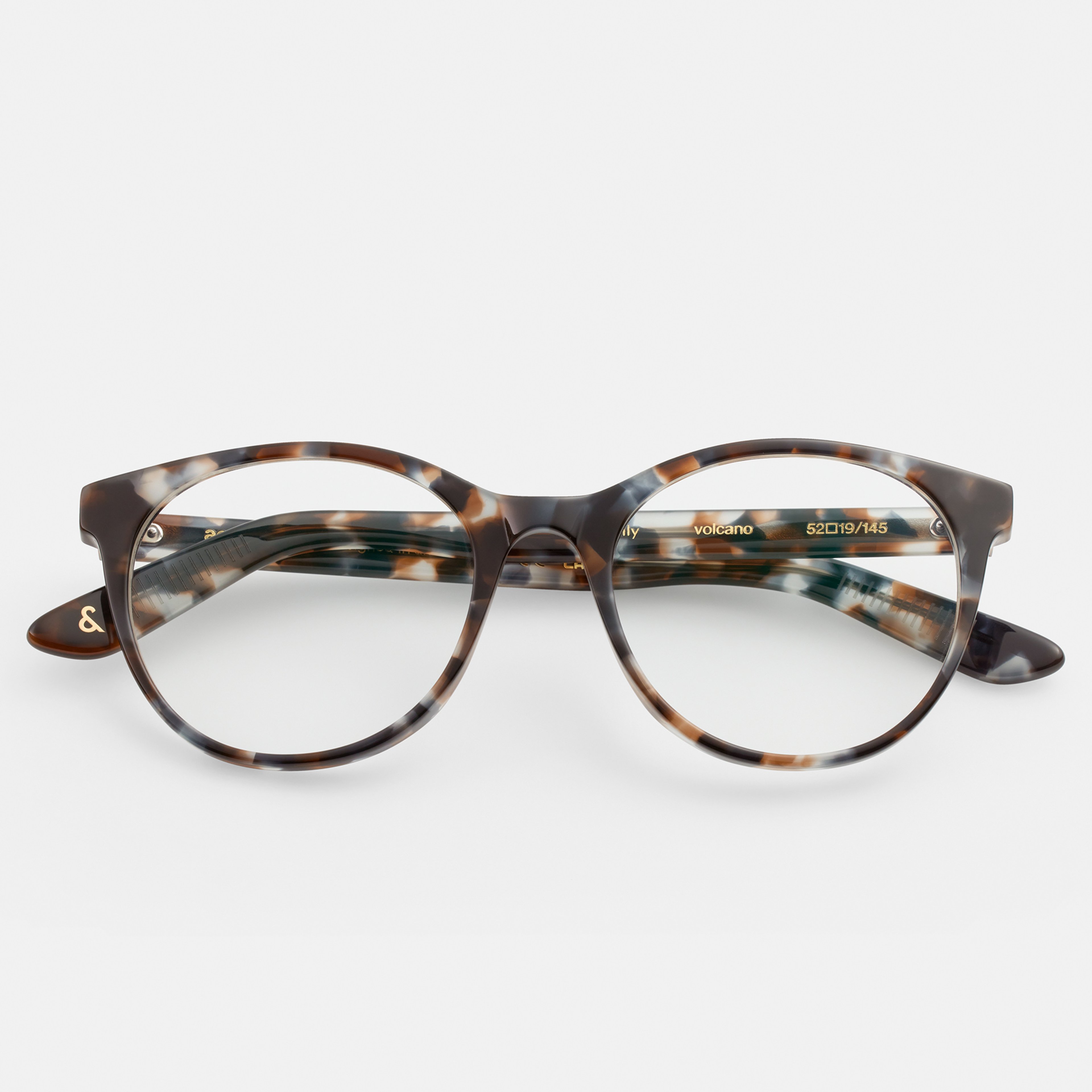 Ace & Tate Optiques | Ronde Acétate in Bleu, Gris, Rouge